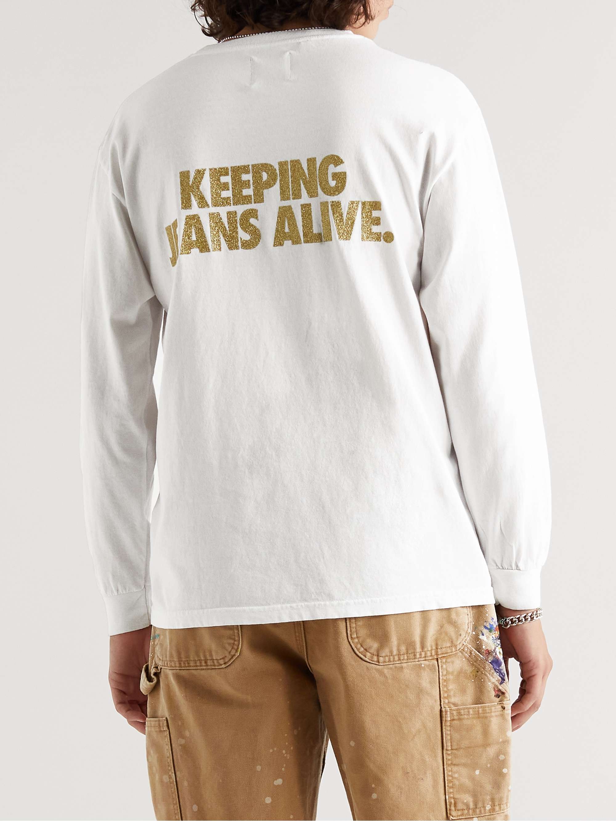 GALLERY DEPT. Printed Cotton-Jersey T-Shirt