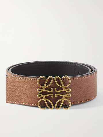 Men's Designer Belts, Luxury Leather Reversible Belts