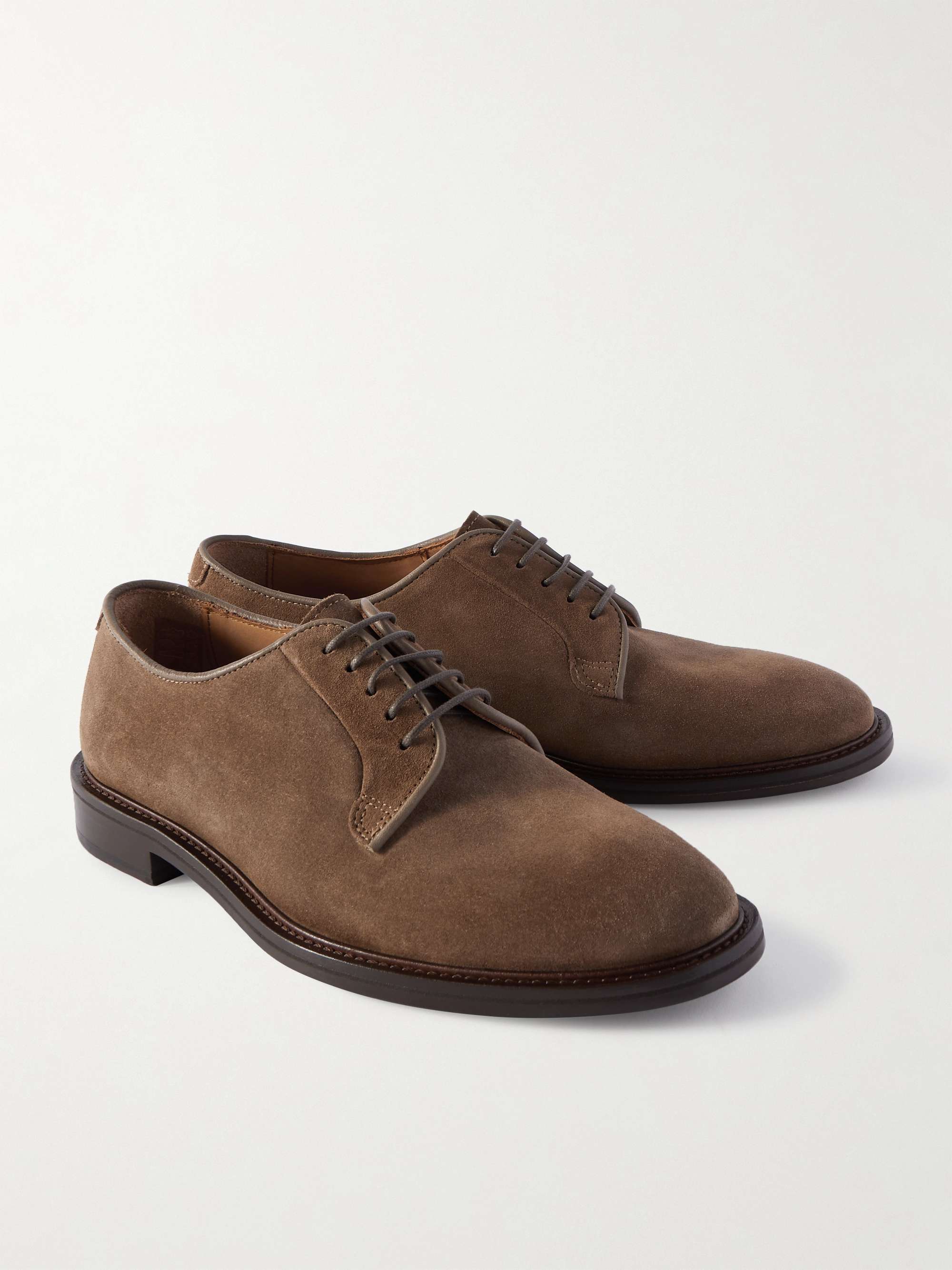 MR P. Lucien Regenerated Suede by evolo® Derby Shoes