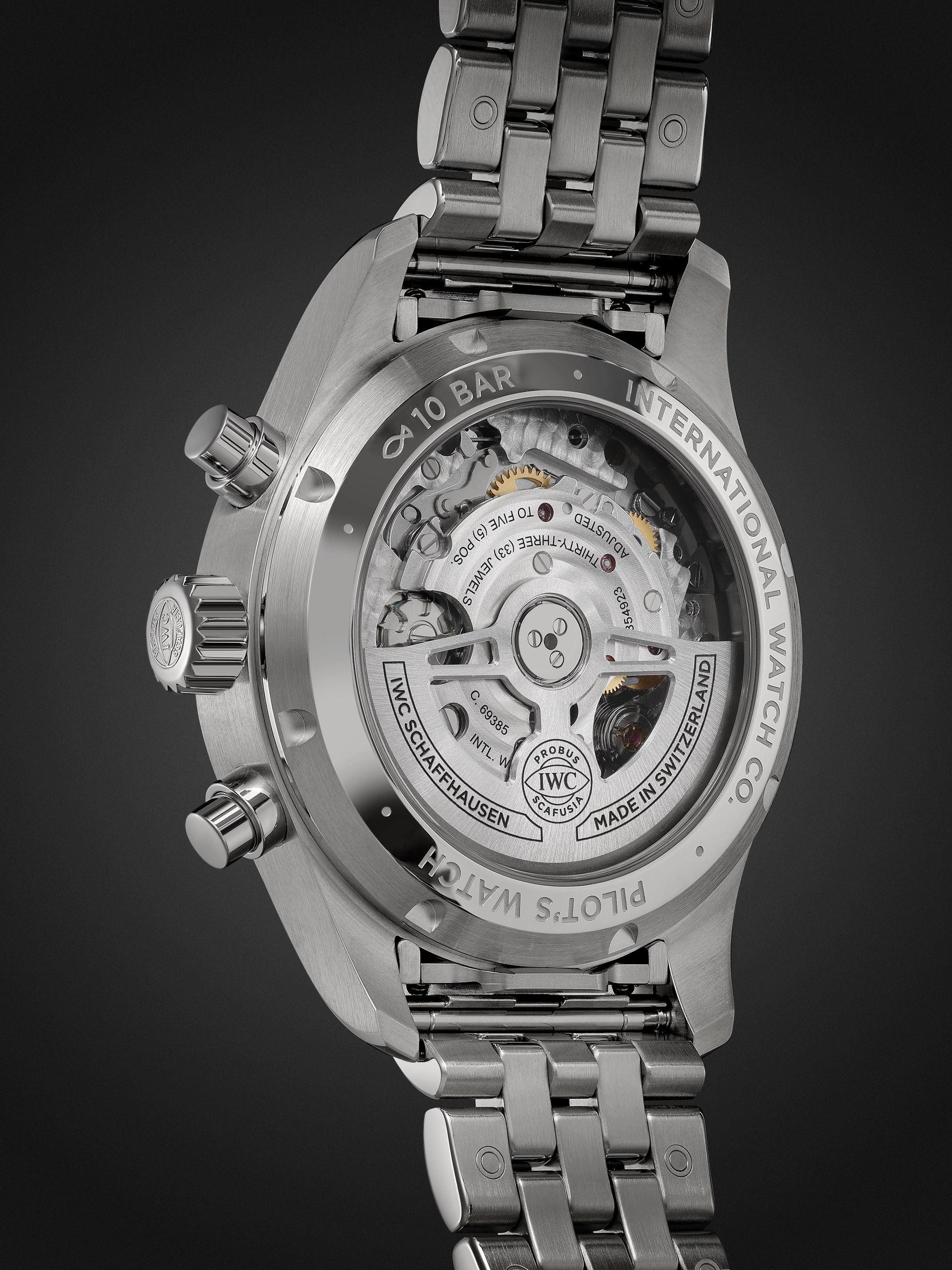 IWC SCHAFFHAUSEN Pilot's Automatic Chronograph 41mm Stainless Steel Watch, Ref. No. IW388104