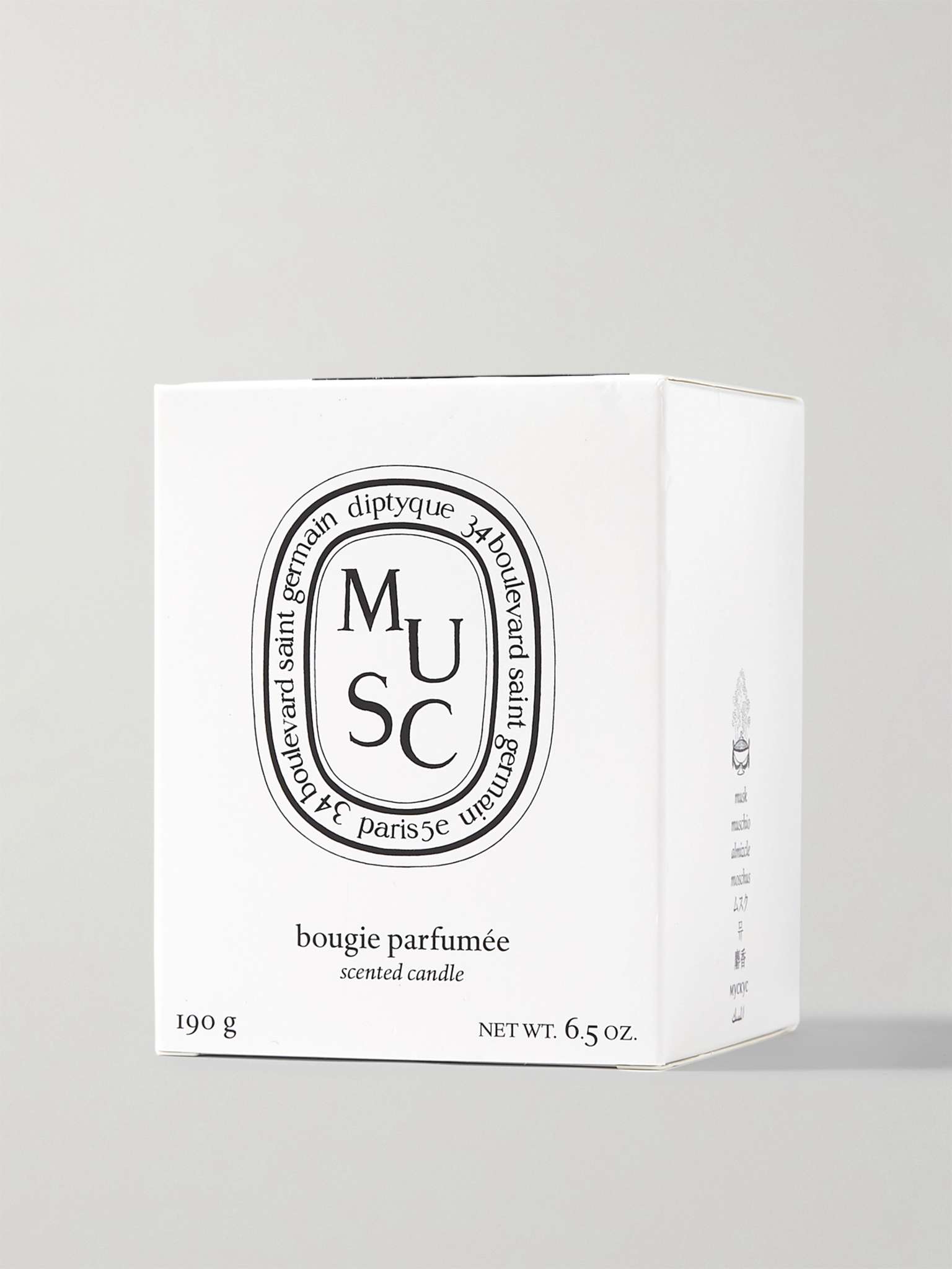 DIPTYQUE Musc Scented Candle, 190g for Men MR PORTER