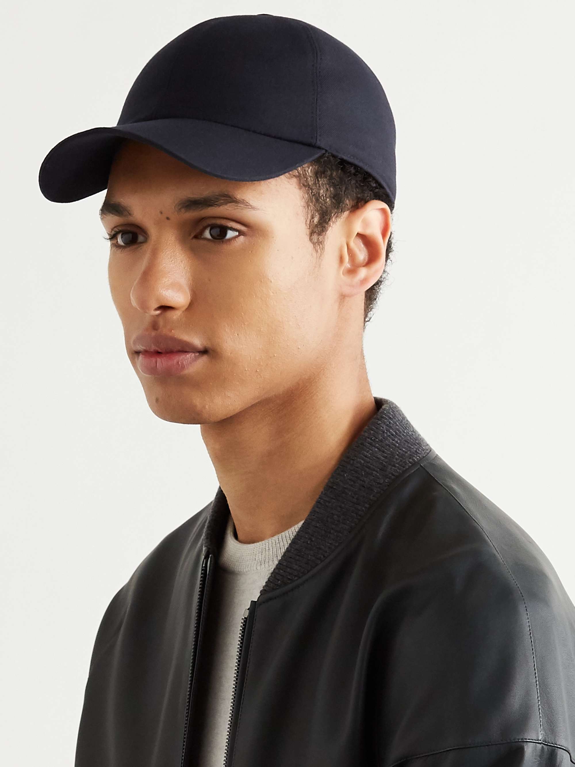 ZEGNA Wool Baseball Cap
