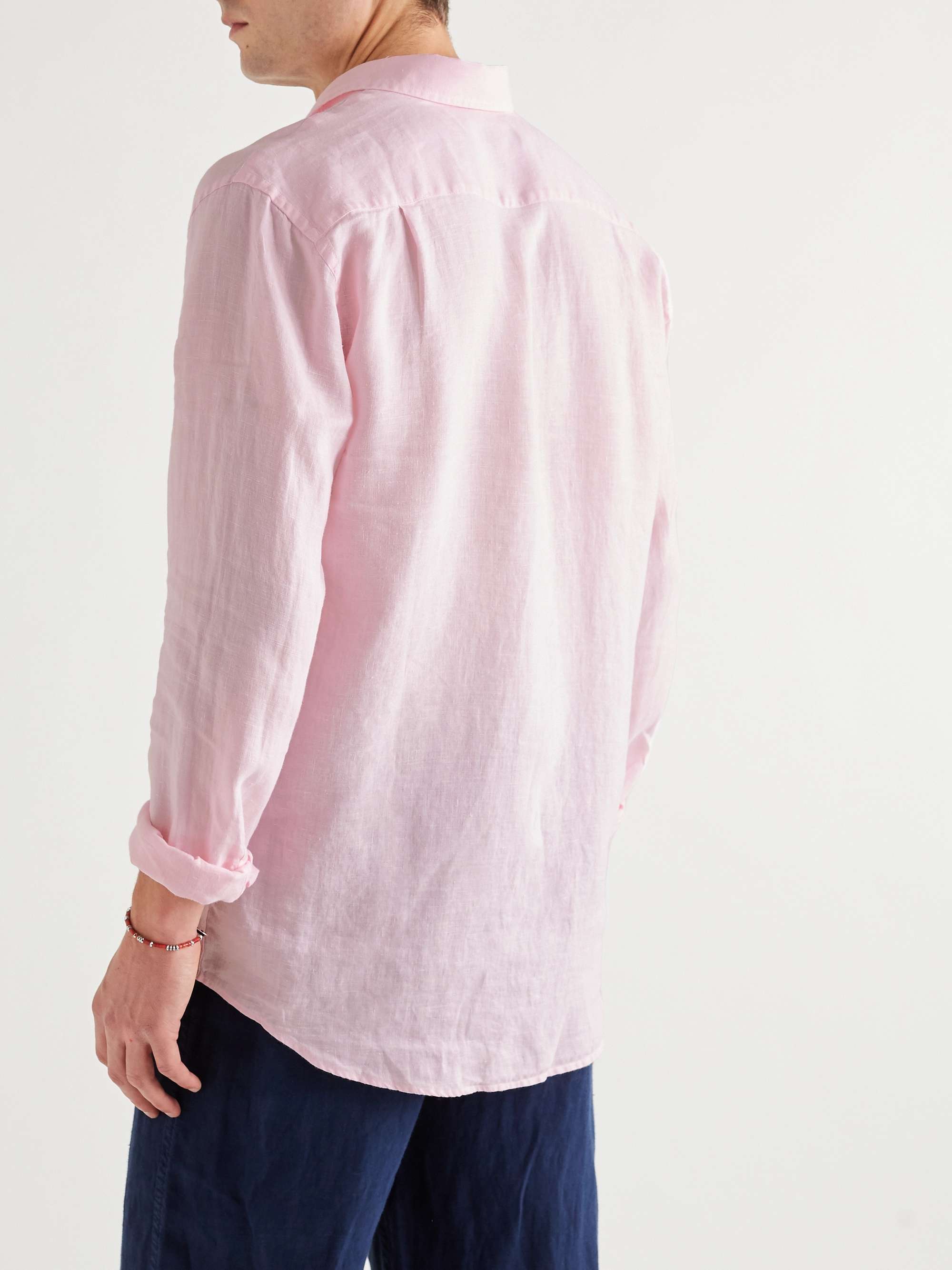 VILEBREQUIN Caroubis Linen Shirt