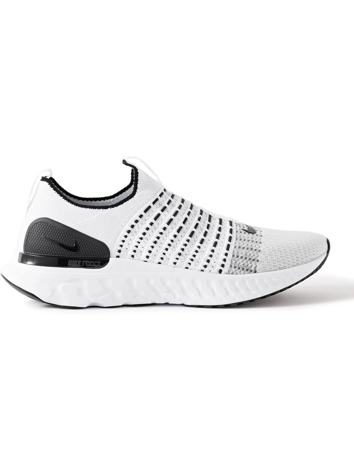 Nike React Phantom Run Flyknit 2 Sneakers From Finish Line In White