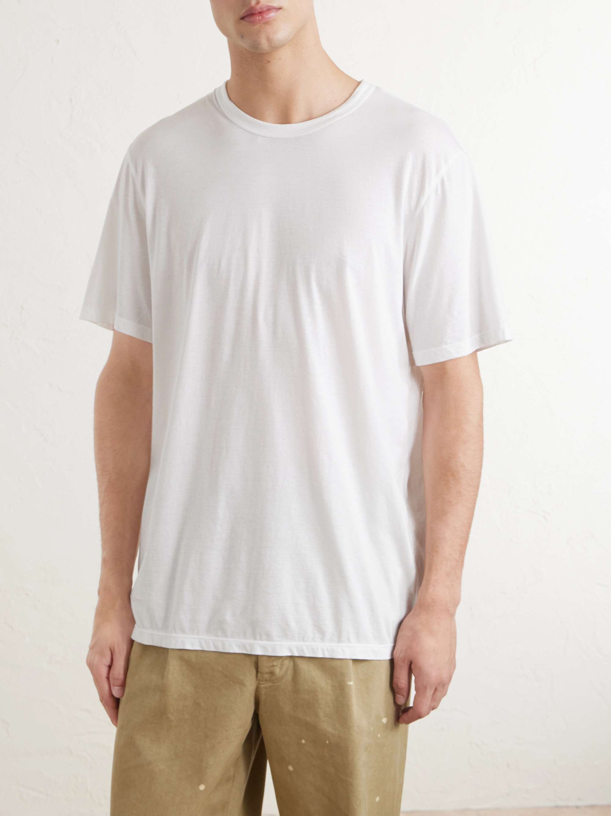 JAMES PERSE Lotus Slim-Fit Cotton-Jersey T-Shirt