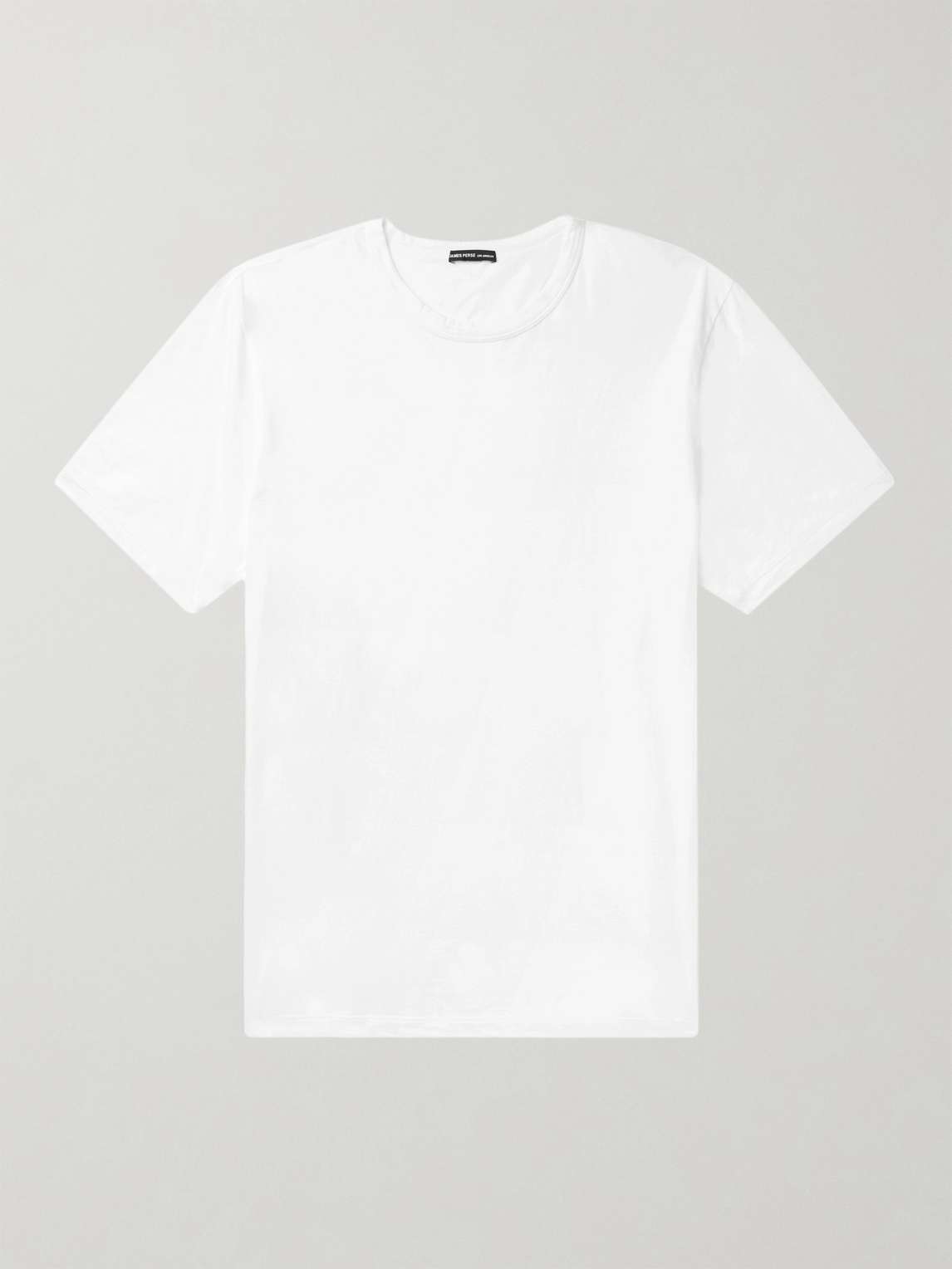 Luxe Lotus Slim-Fit Cotton-Jersey T-Shirt