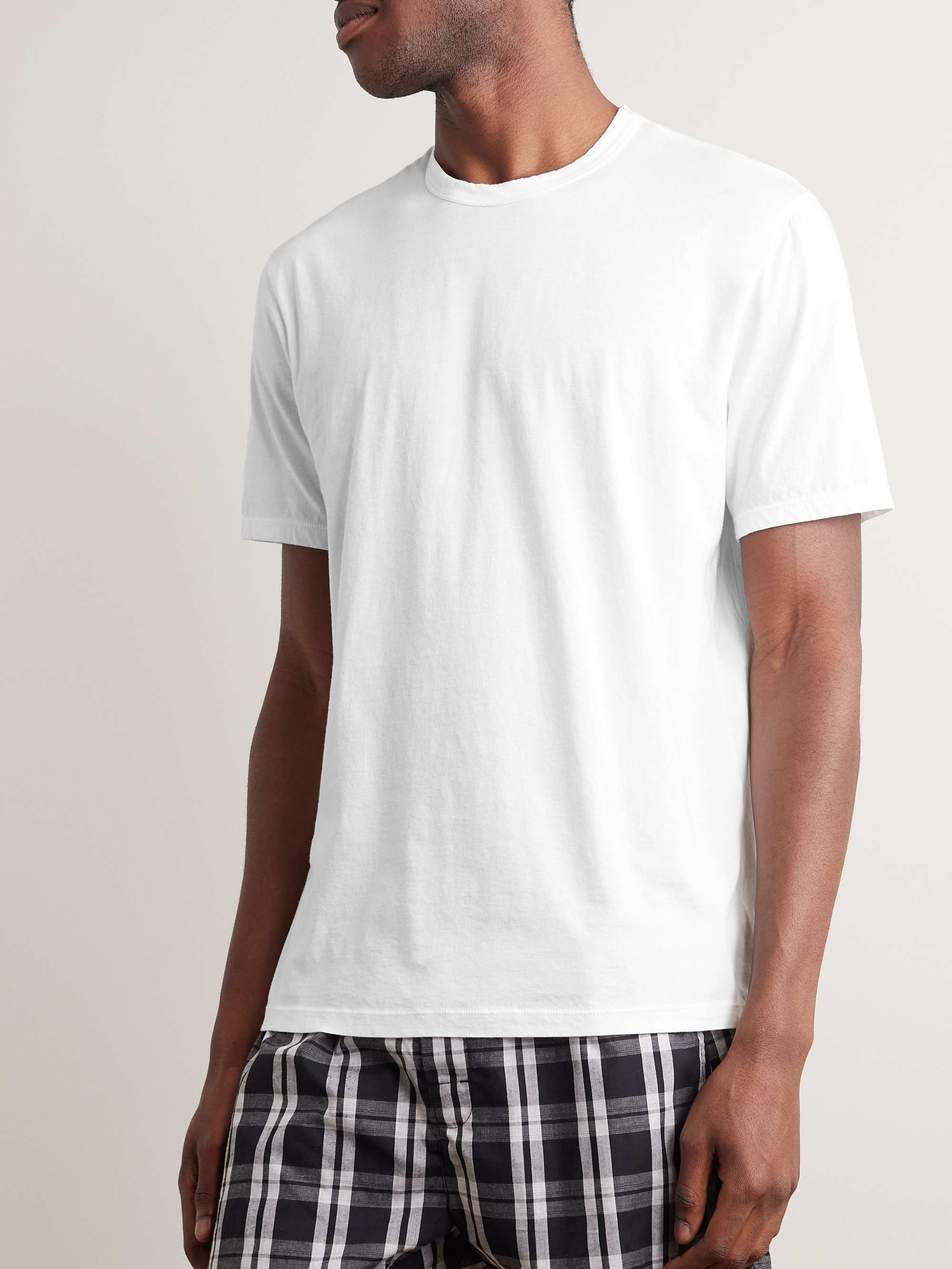 JAMES PERSE Lotus Slim Fit Cotton Jersey T Shirt for Men MR PORTER