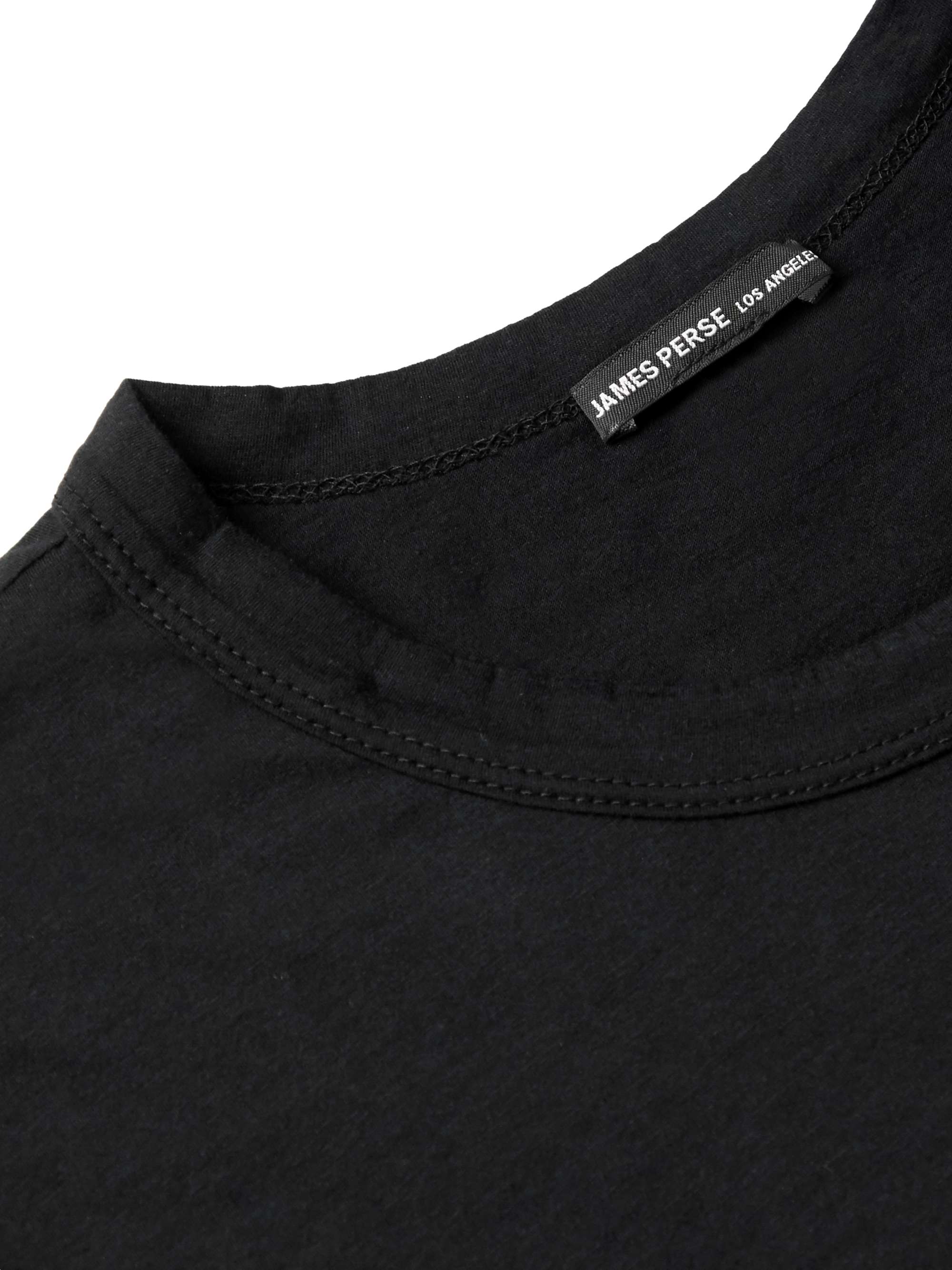 JAMES PERSE Lotus Slim-Fit Cotton-Jersey T-Shirt