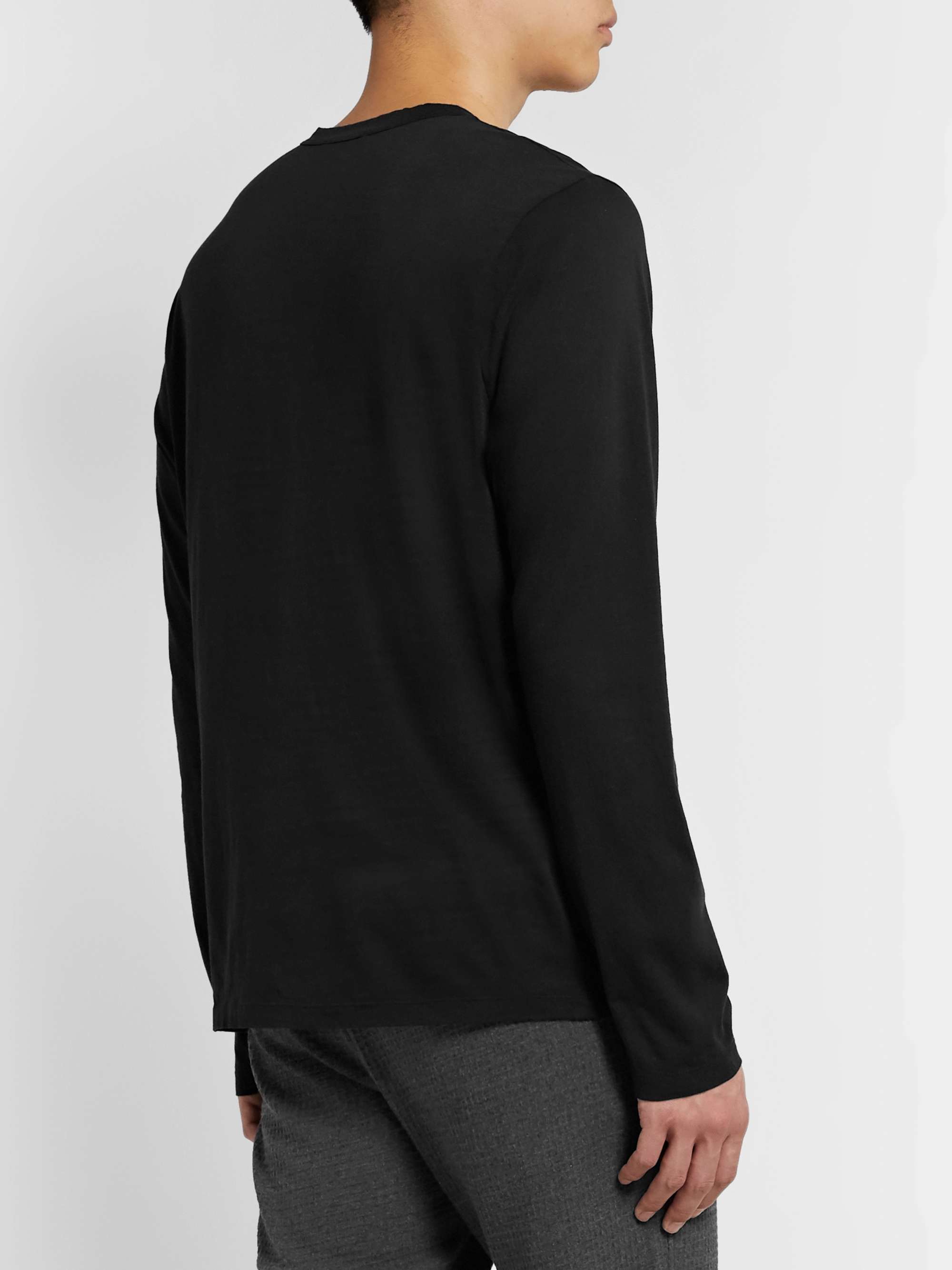 JAMES PERSE Lotus Slim-Fit Cotton-Jersey T-Shirt