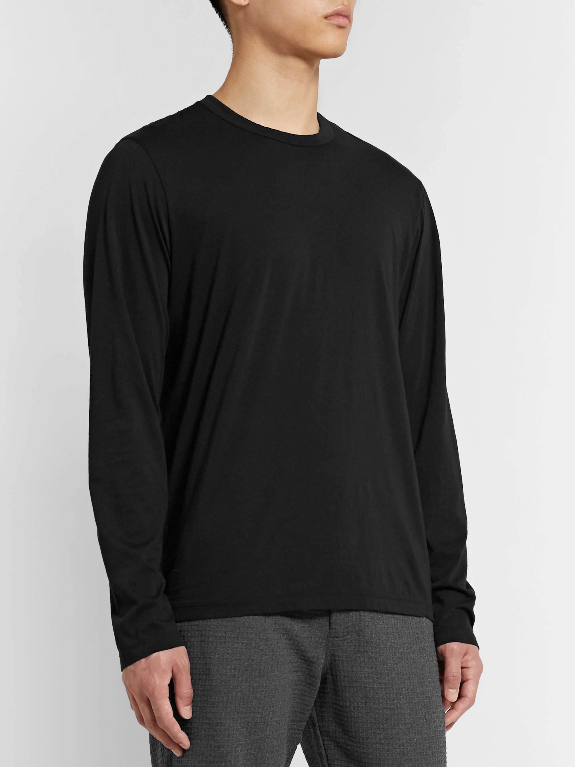 JAMES PERSE Lotus Slim-Fit Cotton-Jersey T-Shirt