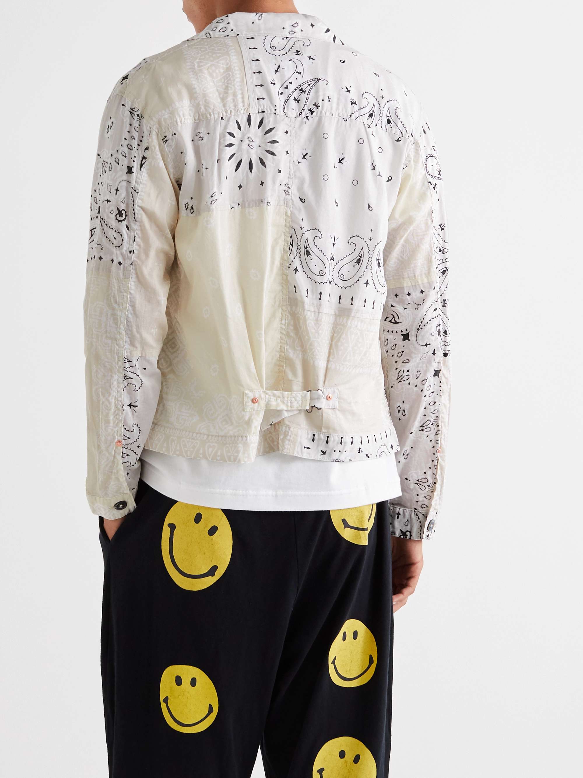 KAPITAL Patchwork Bandana-Print Cotton Jacket
