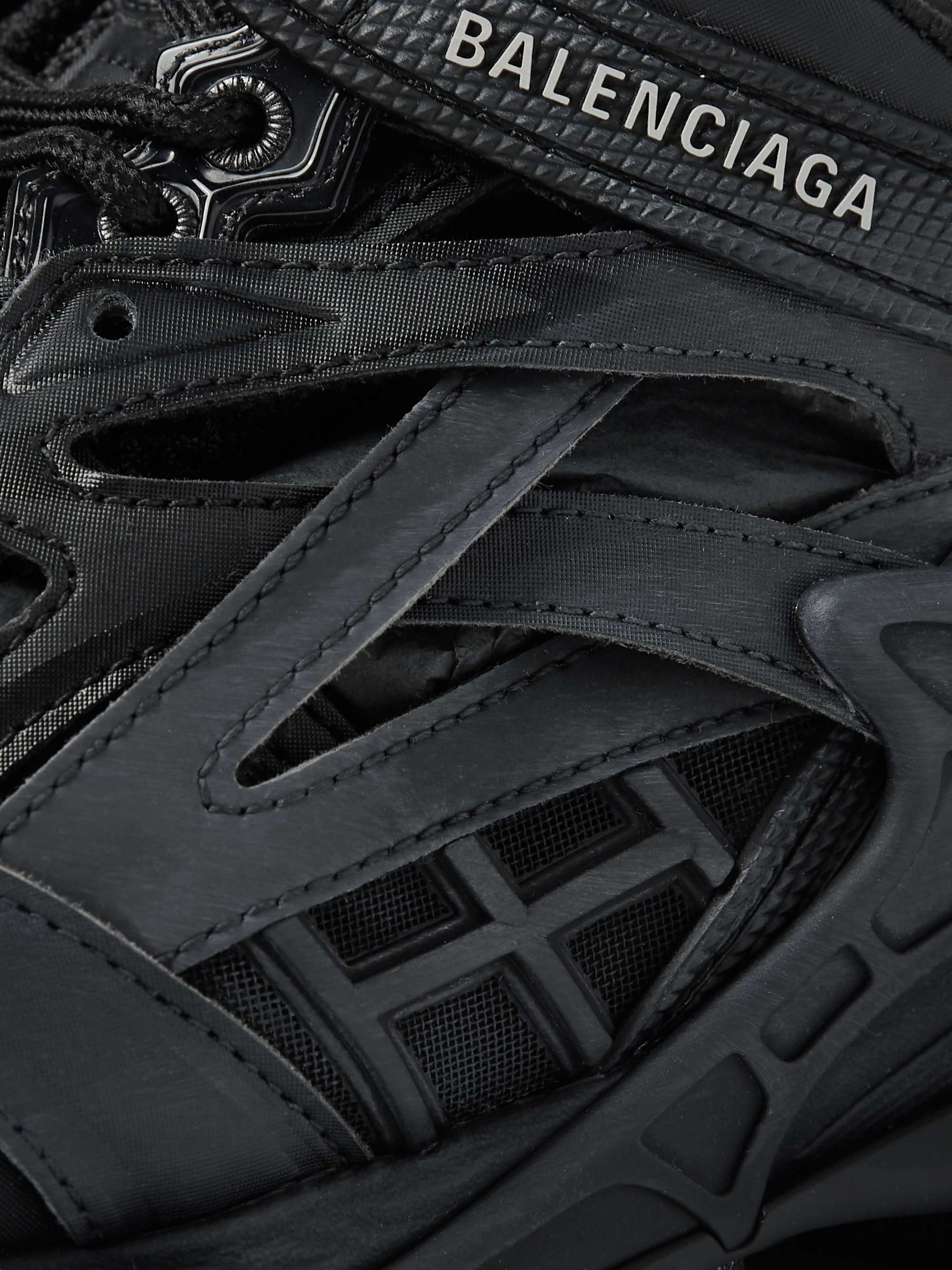 BALENCIAGA Track.2 Nylon, Mesh and Rubber Sneakers for Men