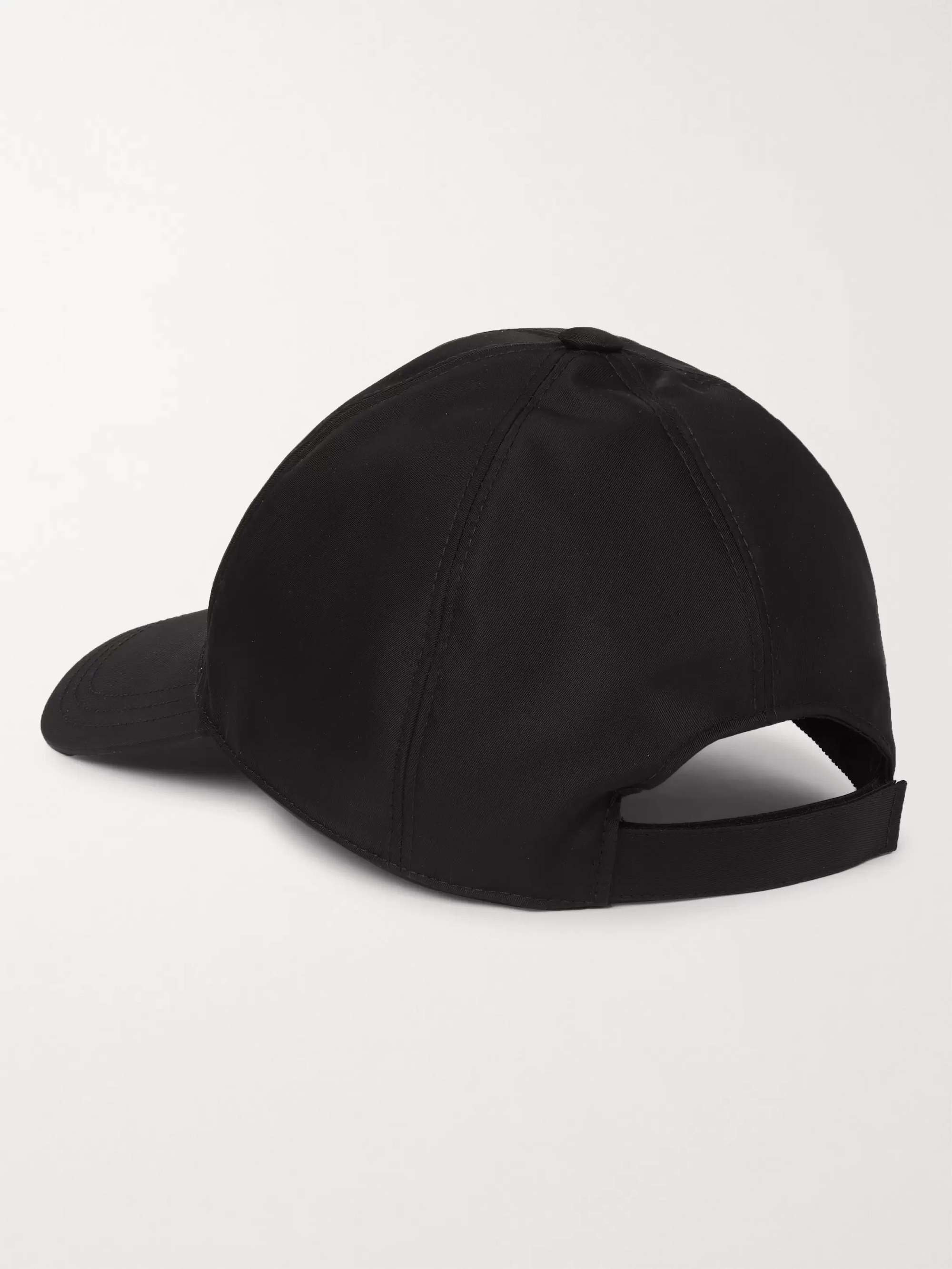 PRADA Logo-Appliquéd Nylon Baseball Cap