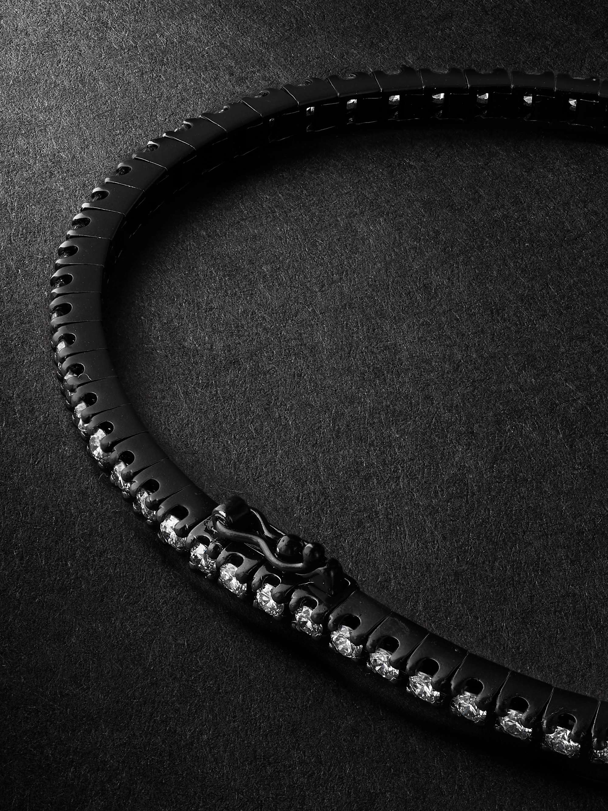 EÉRA Paris White Gold Diamond Tennis Bracelet
