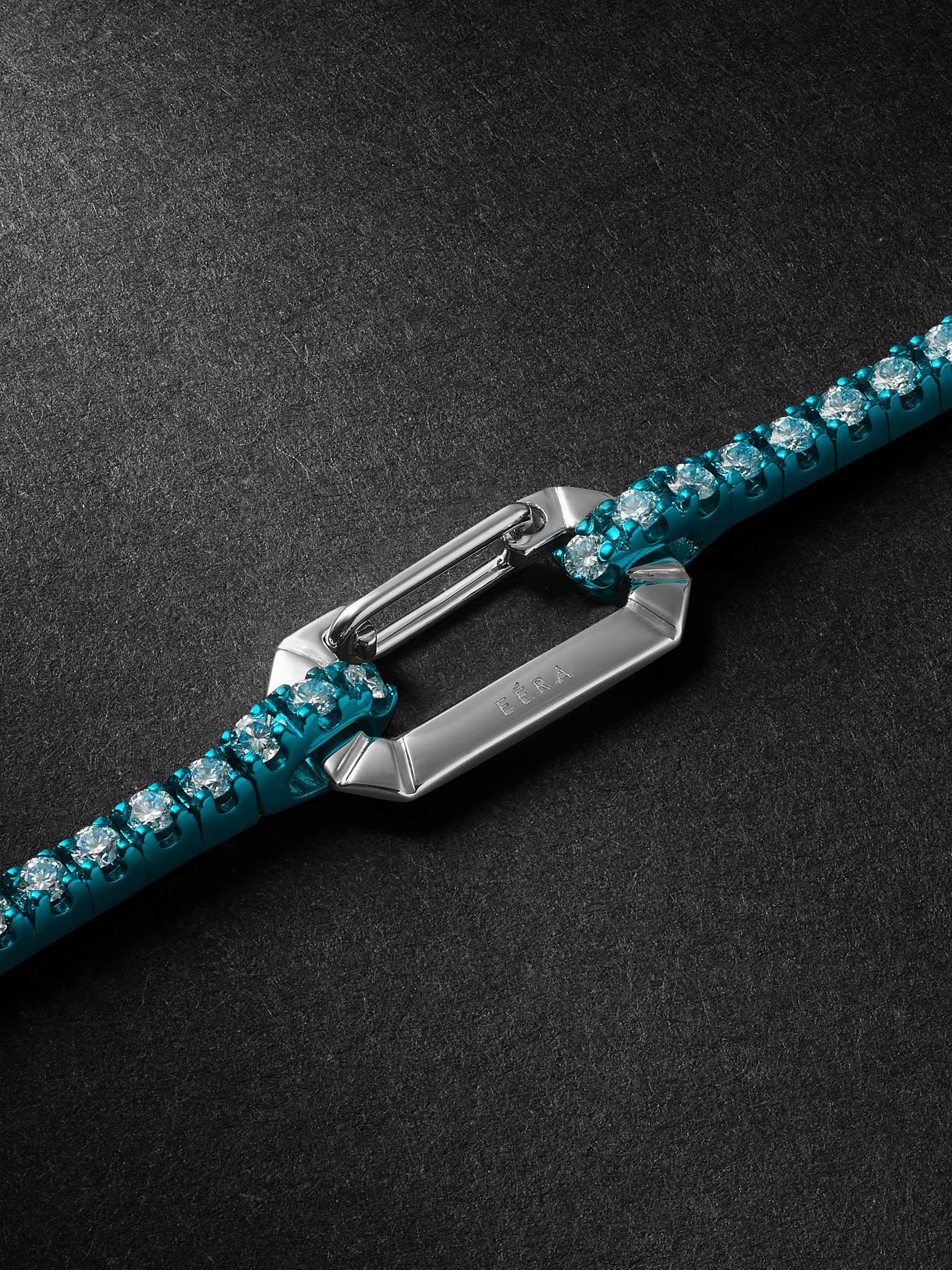 EÉRA Paris White Gold Diamond Tennis Bracelet