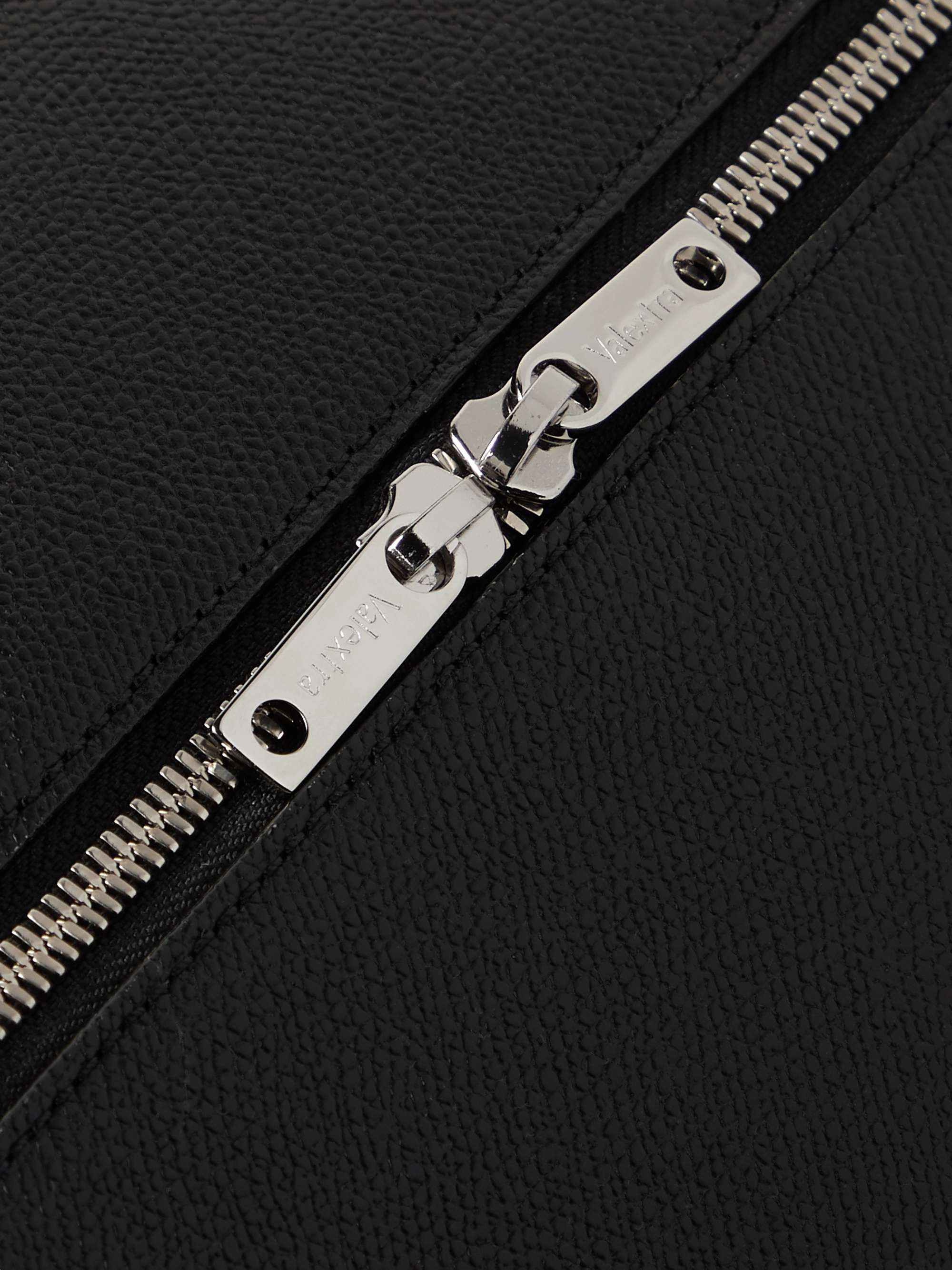 VALEXTRA Textured-Leather Holdall