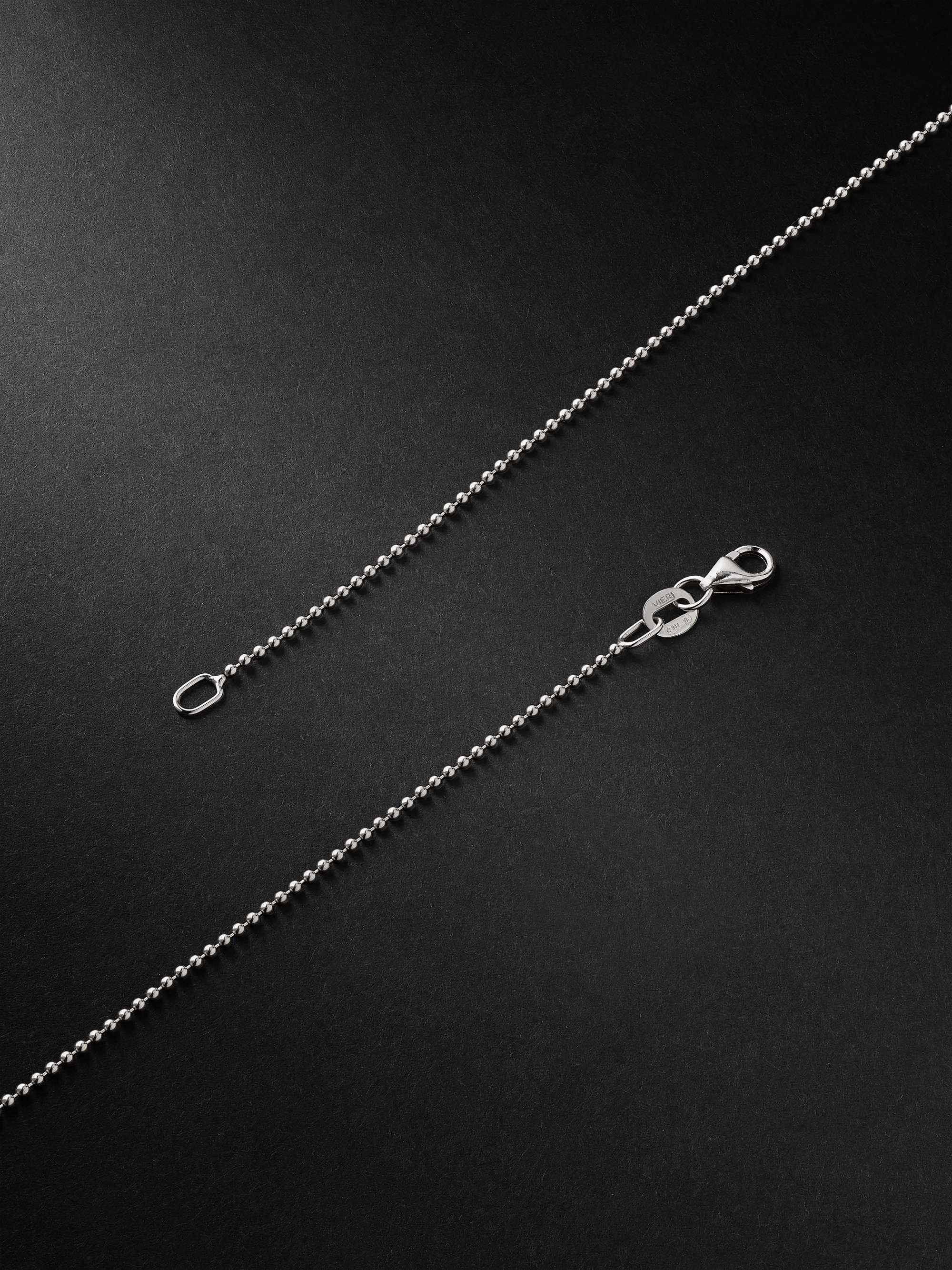 EÉRA Tokyo 18-Karat White Gold Diamond Pendant Necklace
