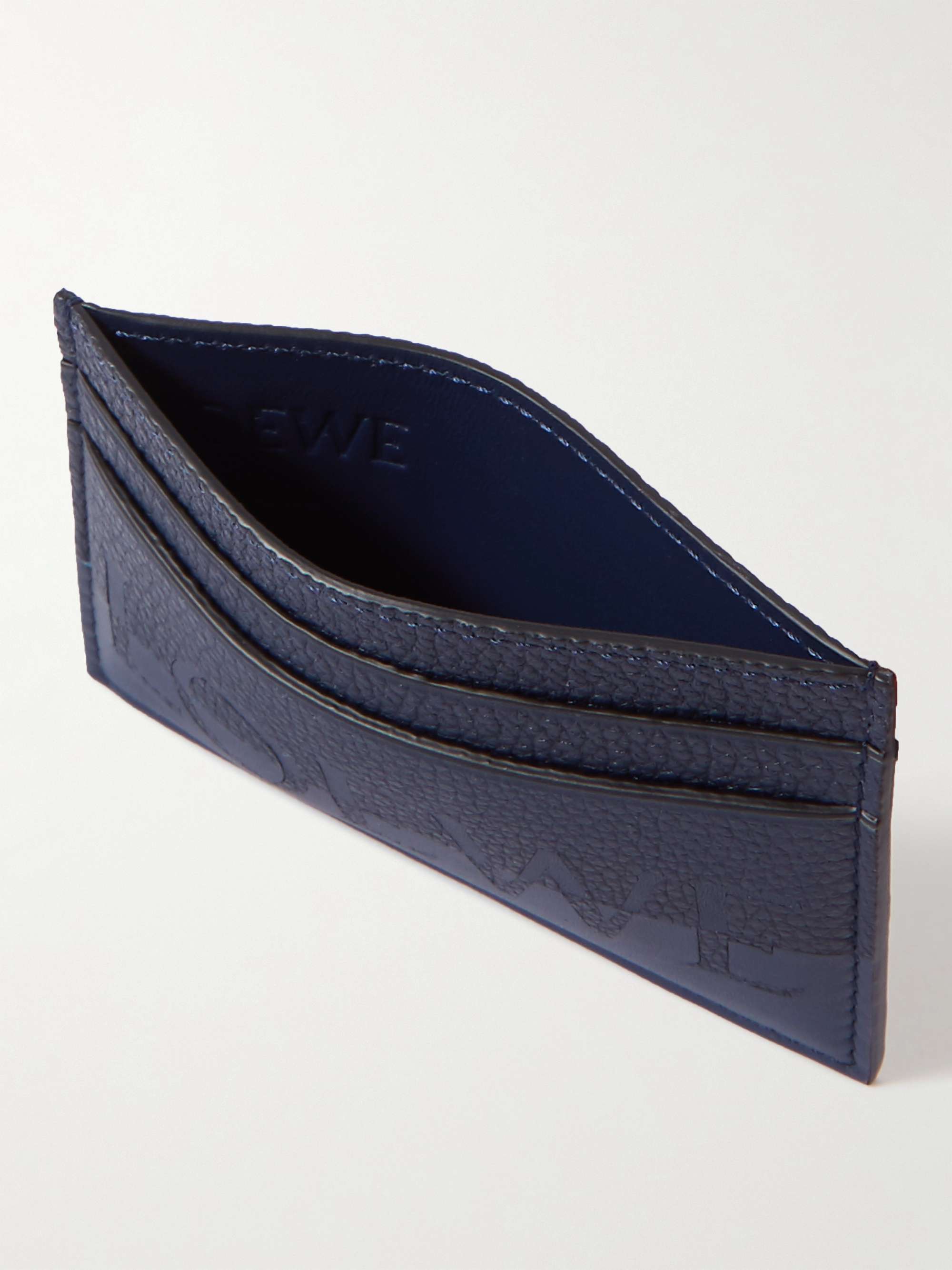 LOEWE Logo-Detailed Leather Cardholder