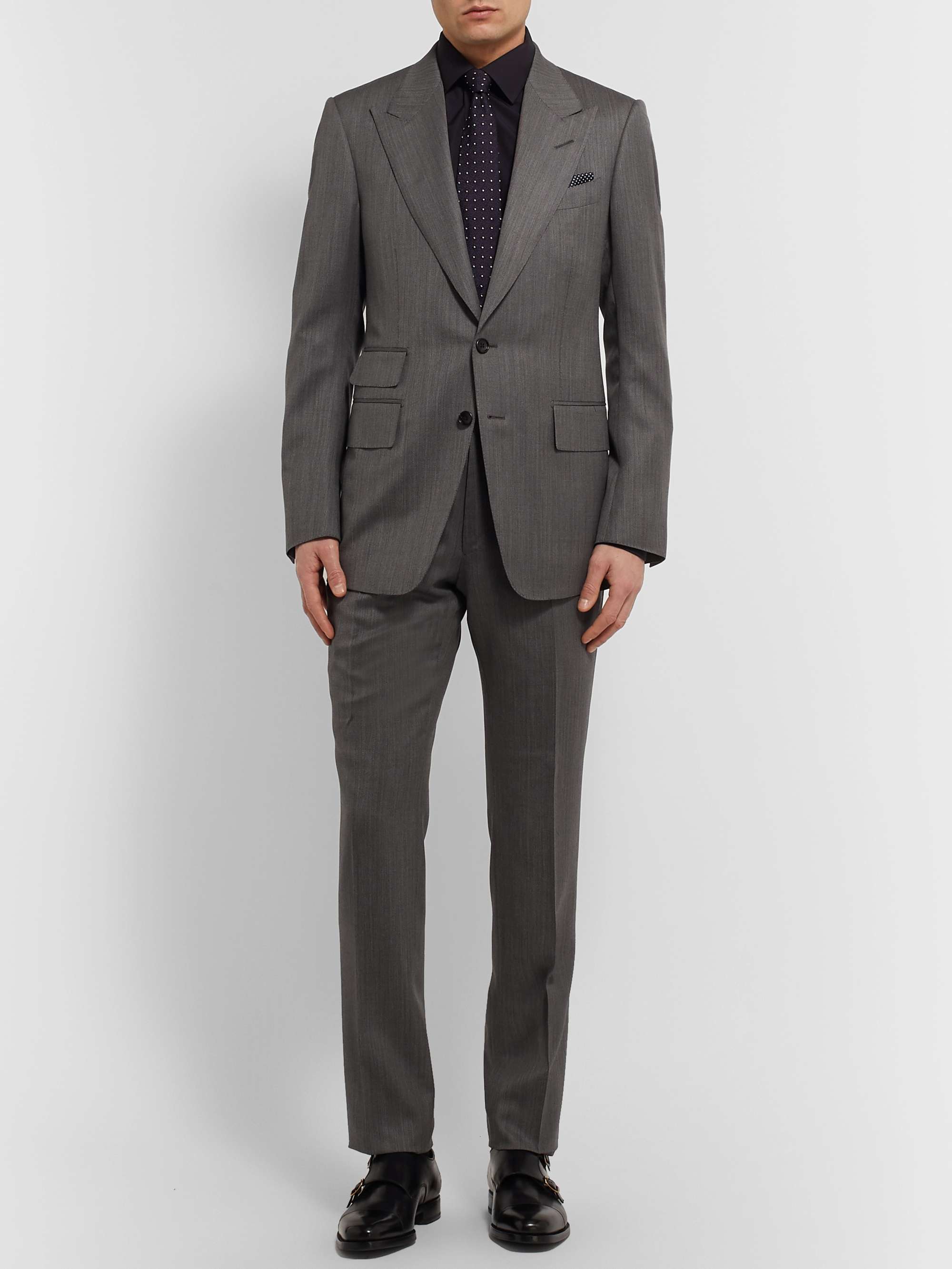 TOM FORD Slim-Fit Cotton-Poplin Shirt