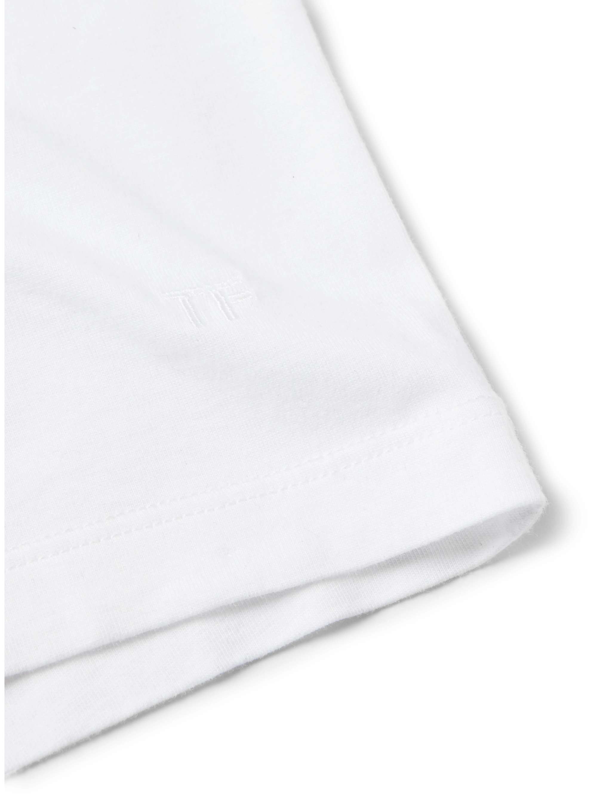 TOM FORD Lyocell and Cotton-Blend Jersey T-Shirt