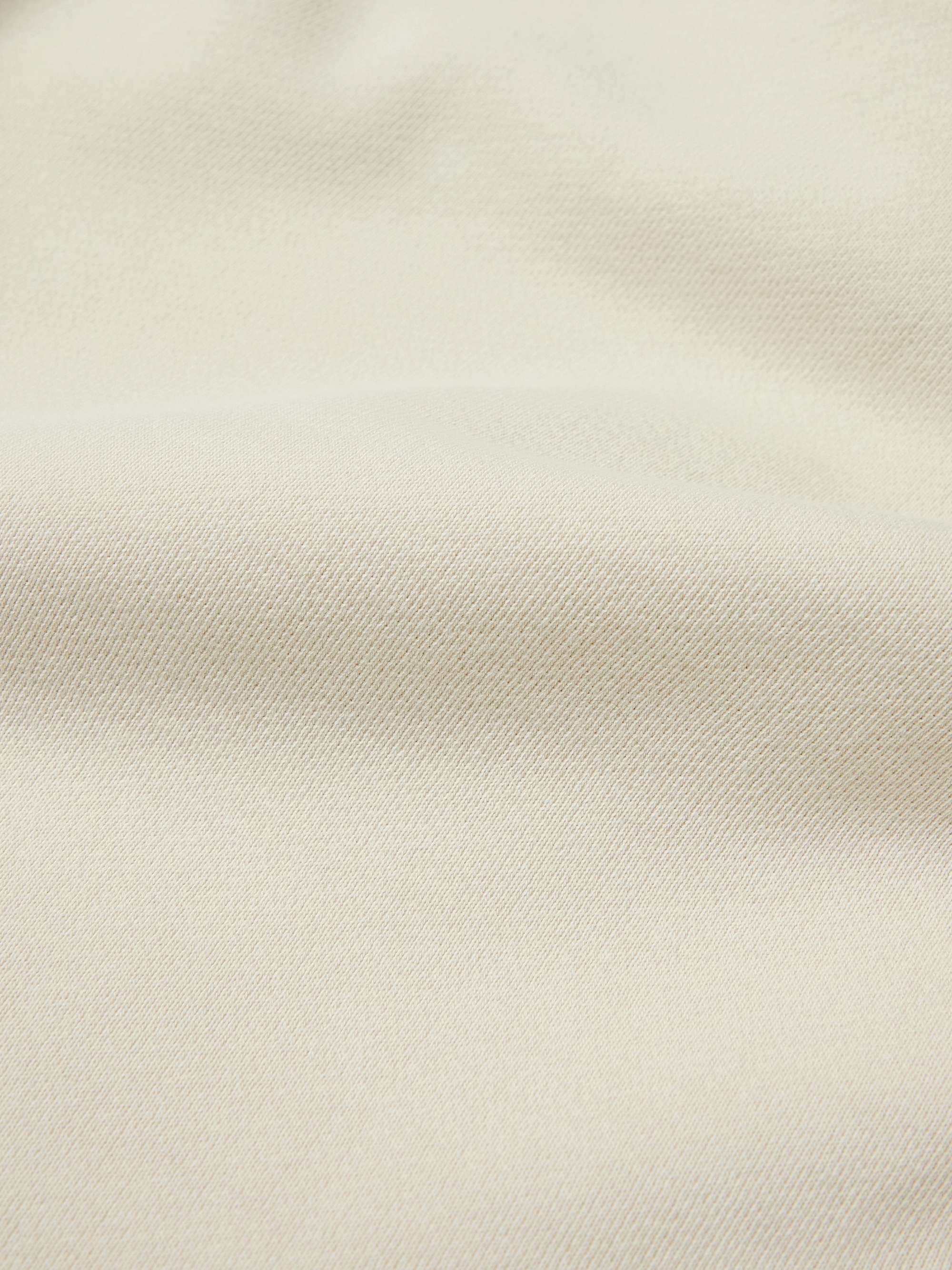 LES TIEN Garment-Dyed Cotton-Jersey Hoodie