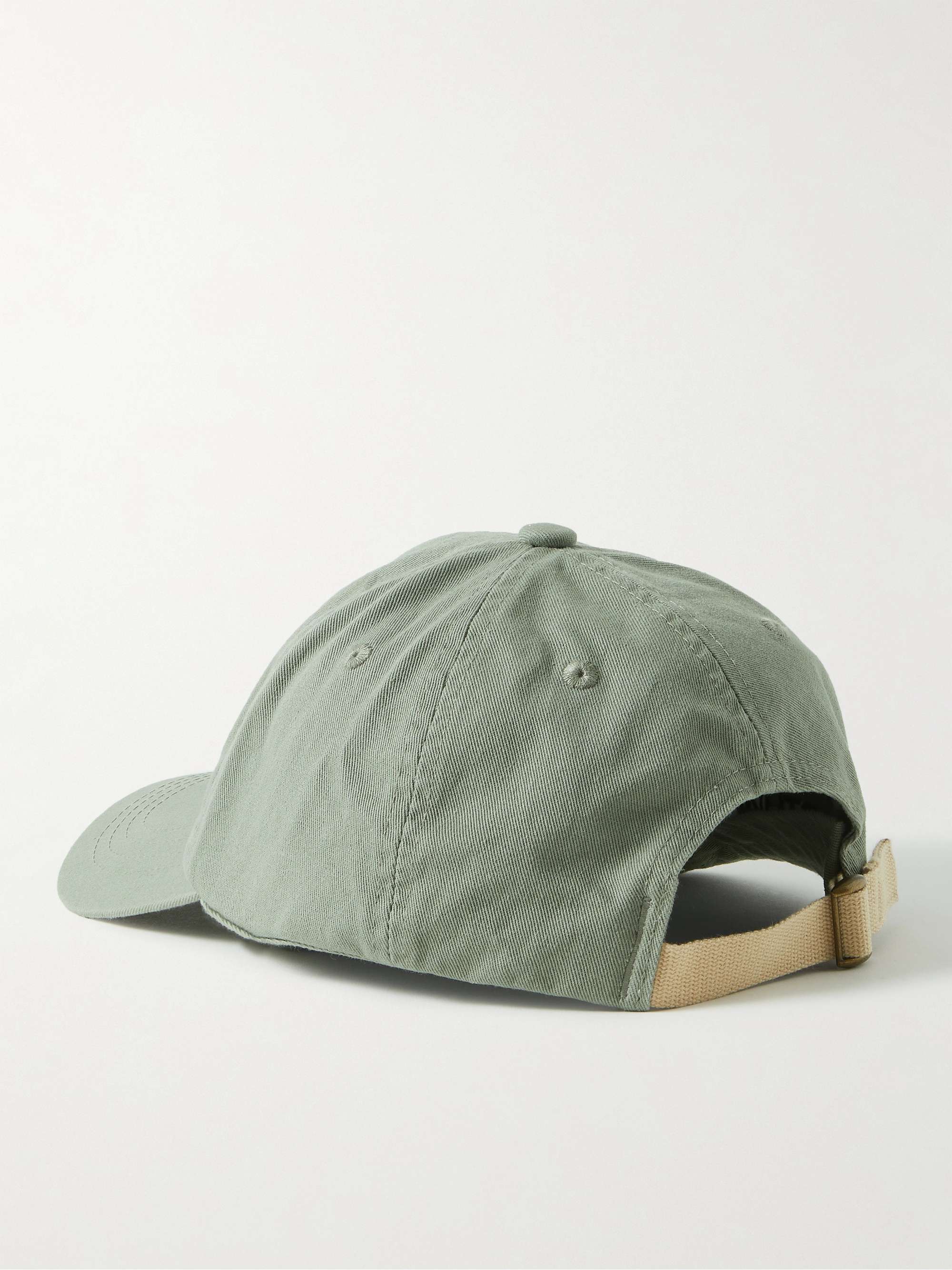 ACNE STUDIOS Carliy Embroidered Cotton-Twill Baseball Cap