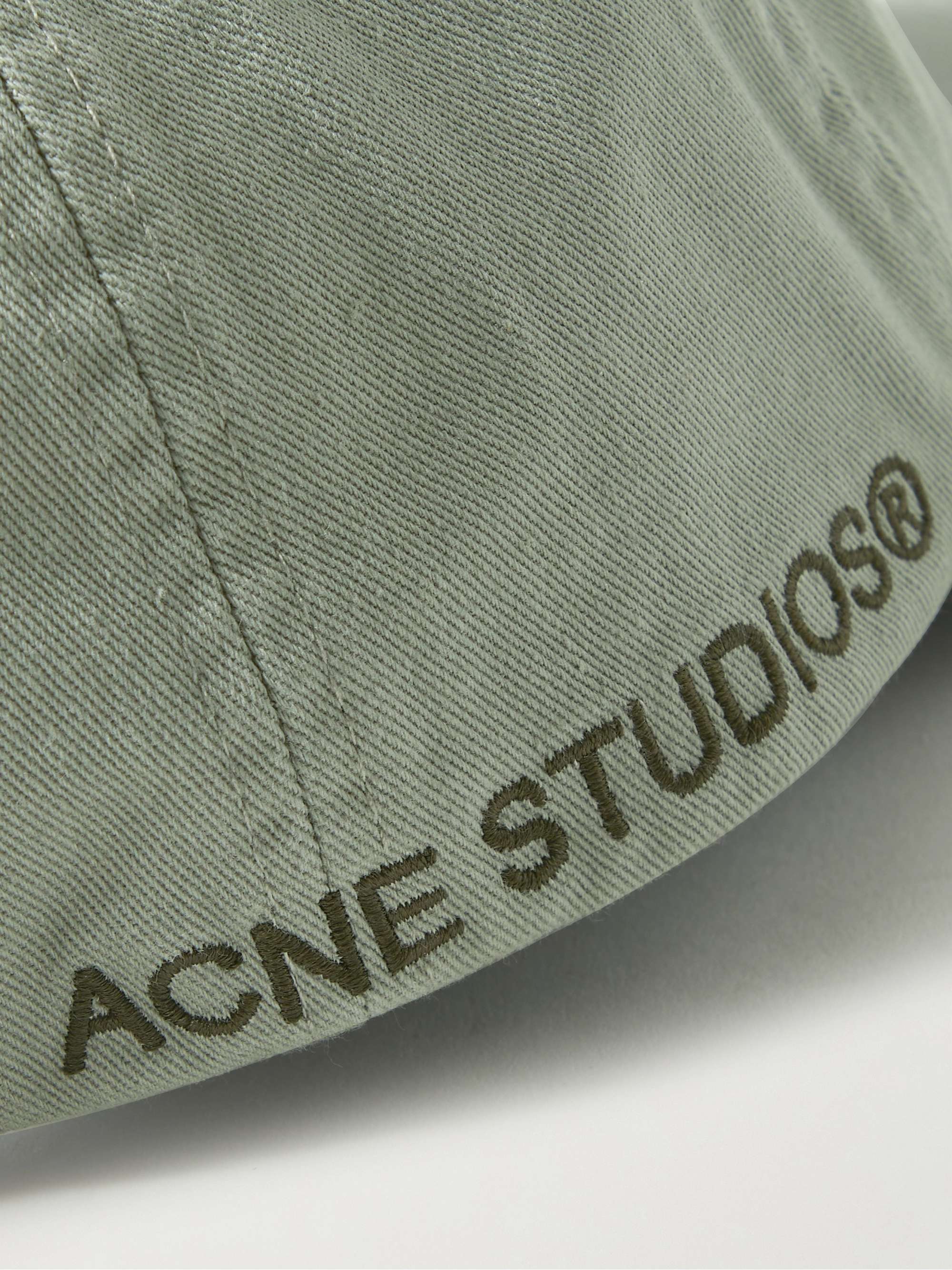 ACNE STUDIOS Carliy Embroidered Cotton-Twill Baseball Cap