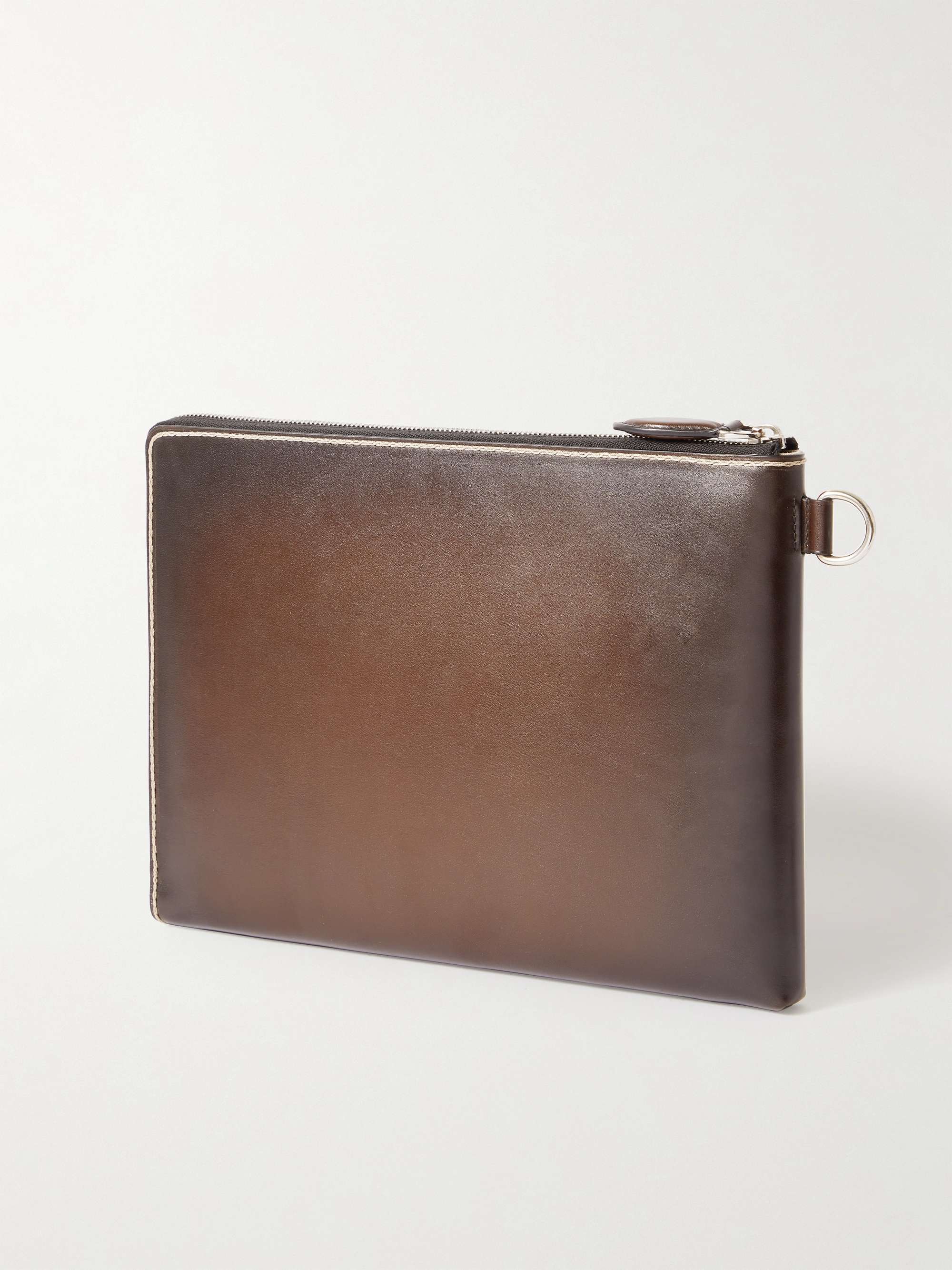 BERLUTI Scritto Venezia Leather Pouch