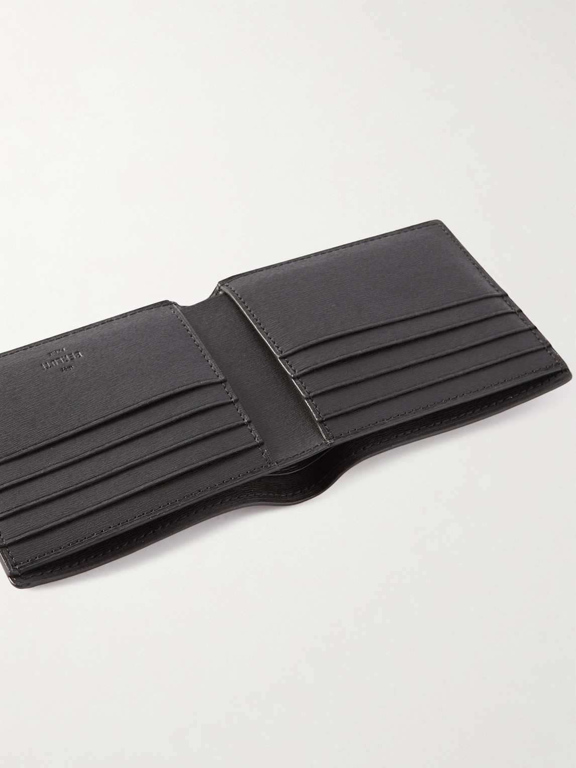 Berluti Scritto Leather Billfold Wallet In Brown