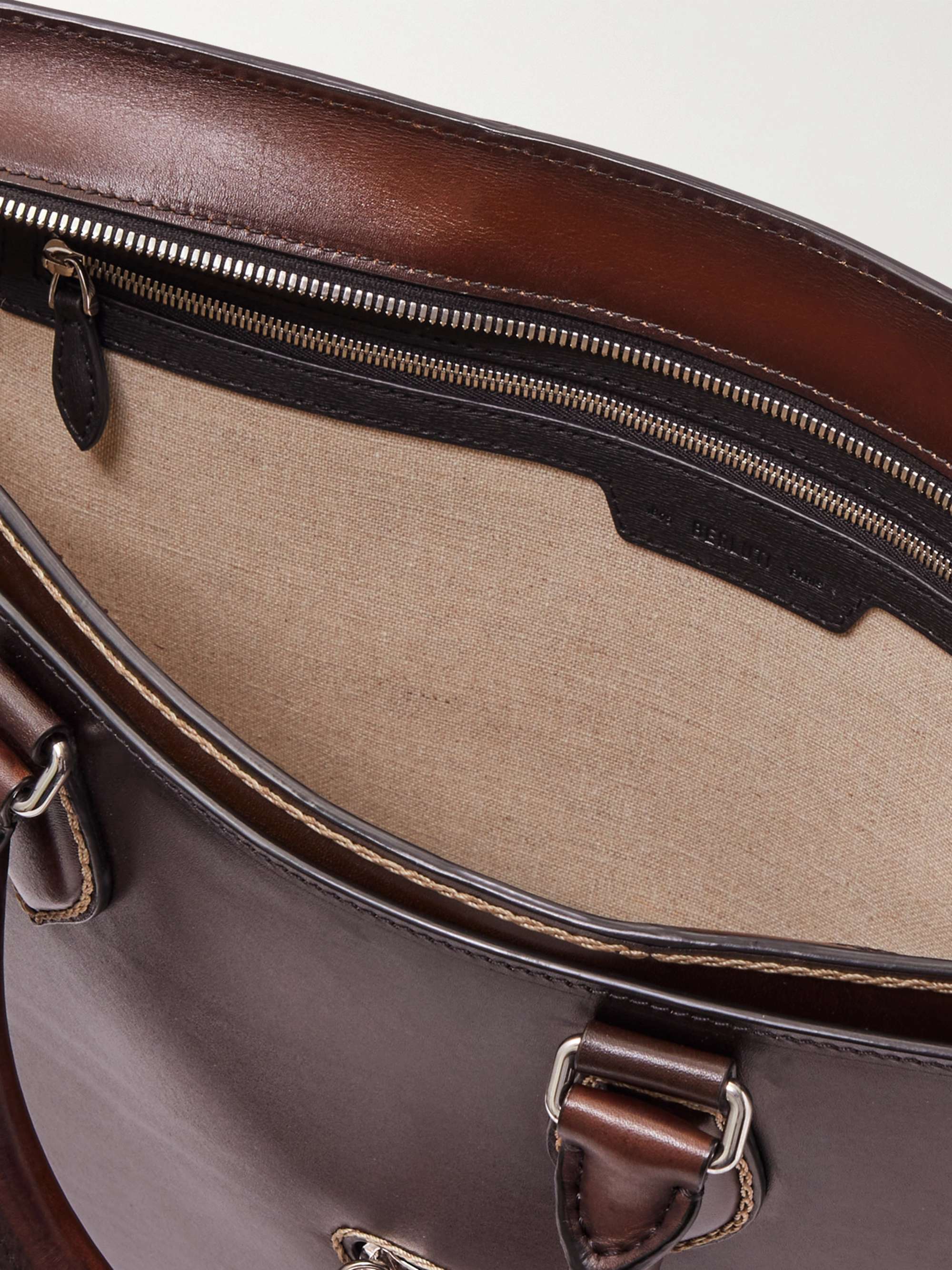 BERLUTI Venezia Leather Briefcase