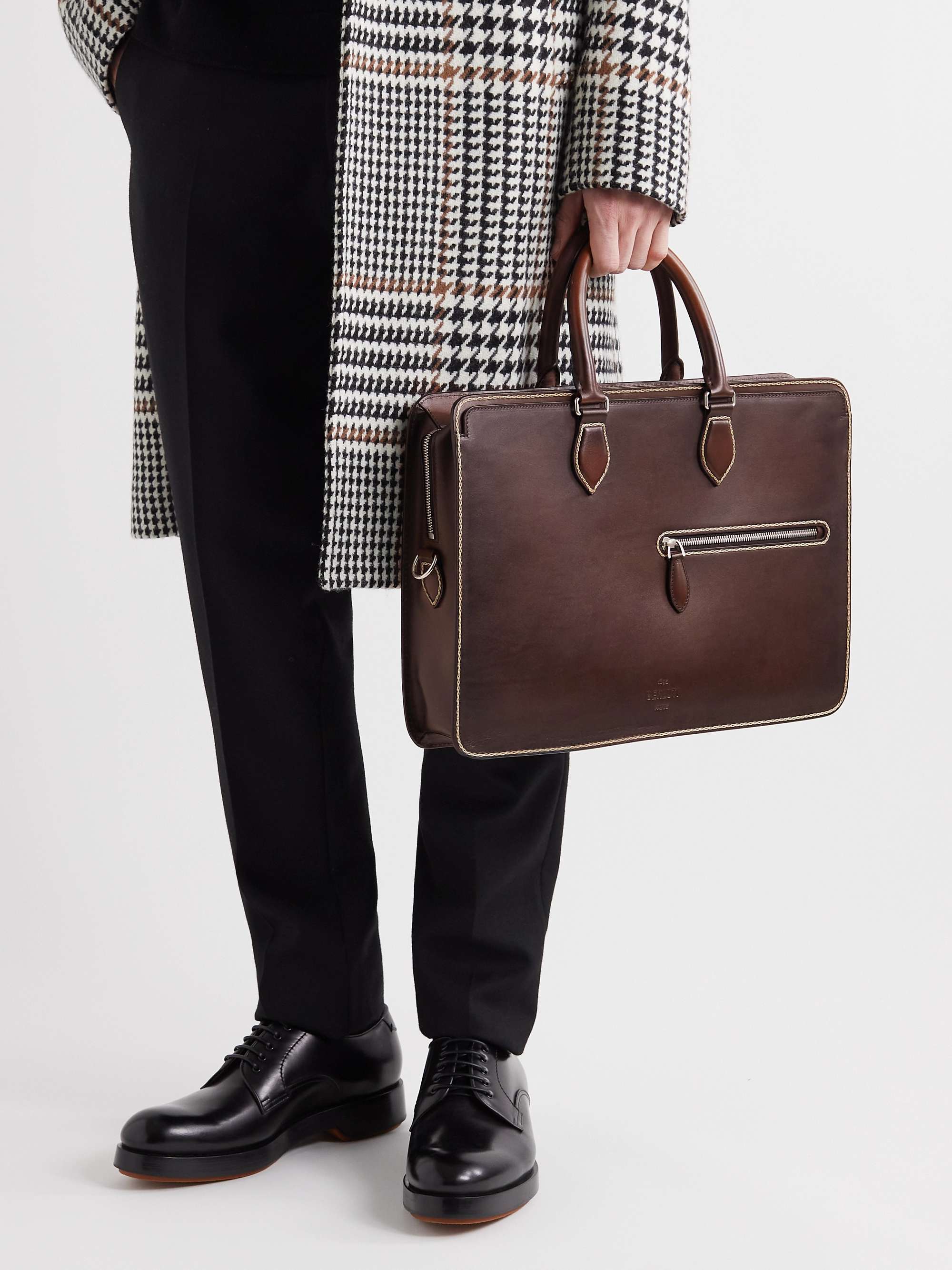 BERLUTI Venezia Leather Briefcase