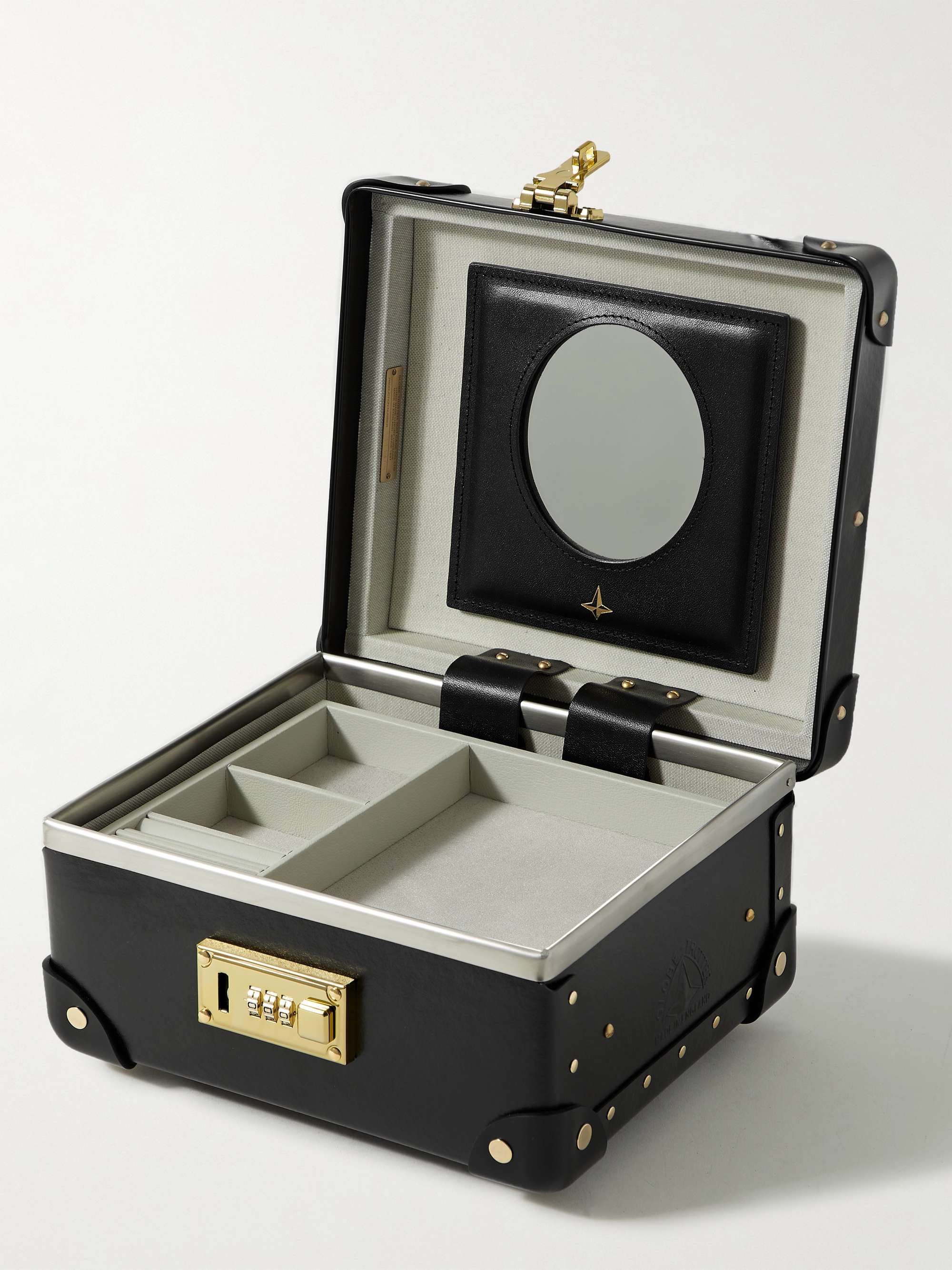 GLOBE-TROTTER Centenary 9" Leather-Trimmed Jewellery Case