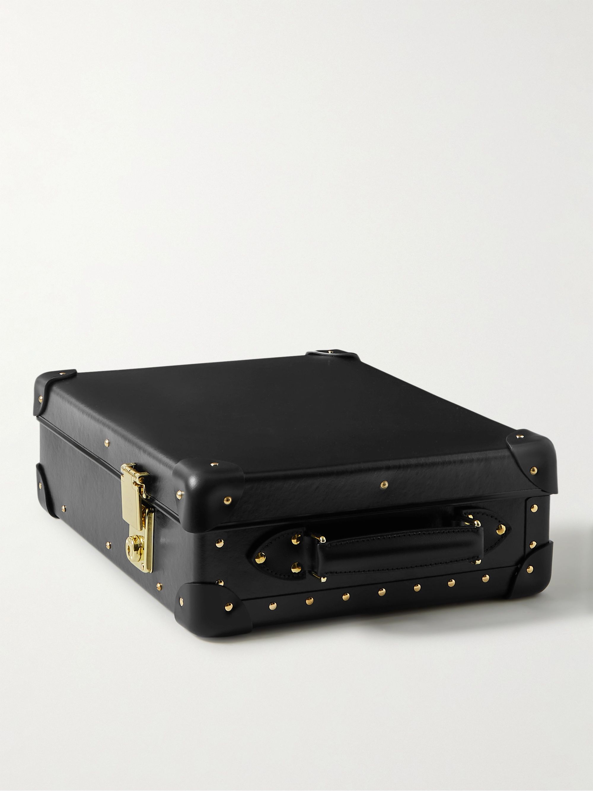 GLOBE-TROTTER Centenary Leather-Trimmed Twelve-Watch Box