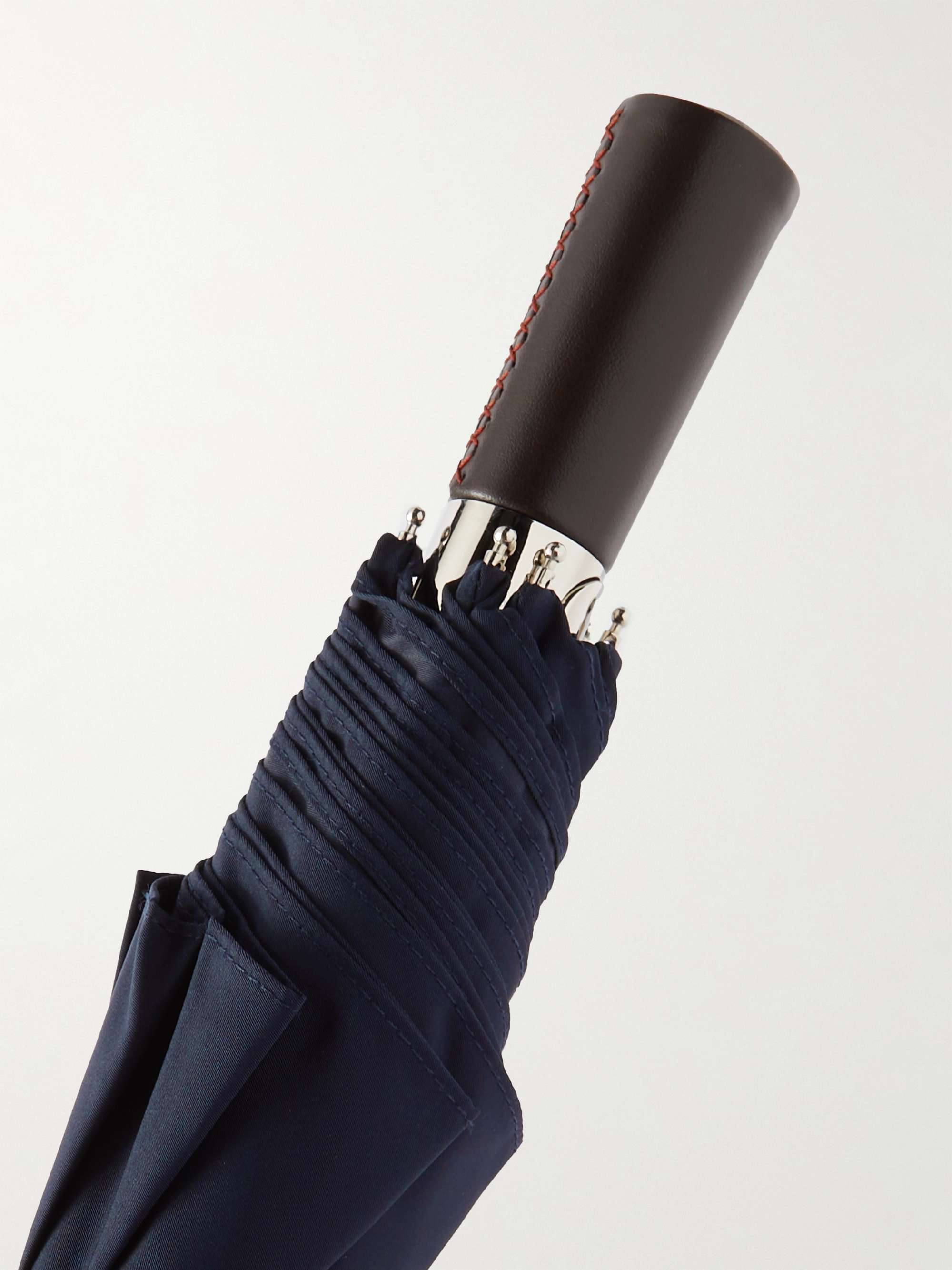 LORO PIANA Leather-Handle Umbrella