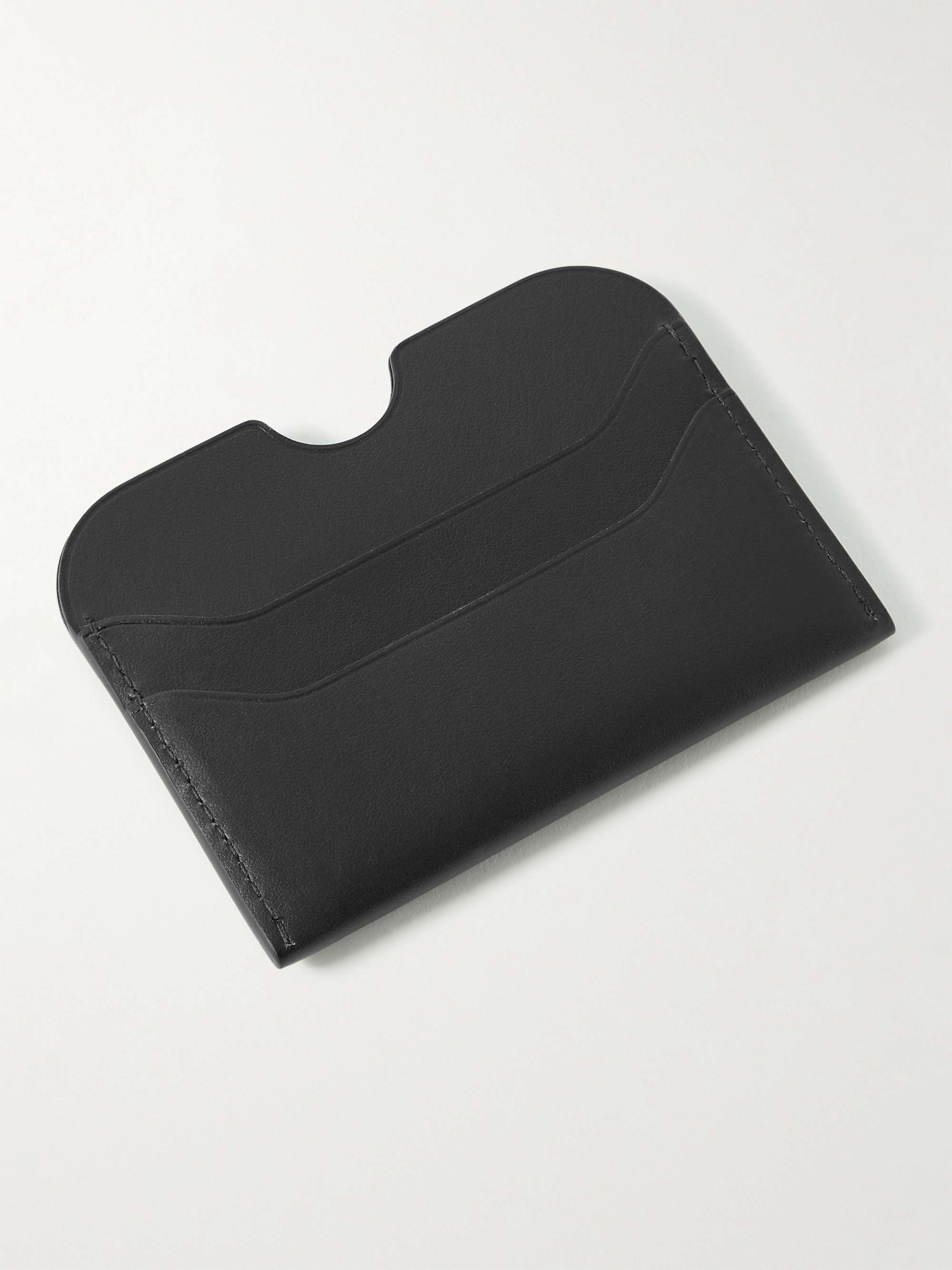 ACNE STUDIOS Logo-Print Leather Cardholder