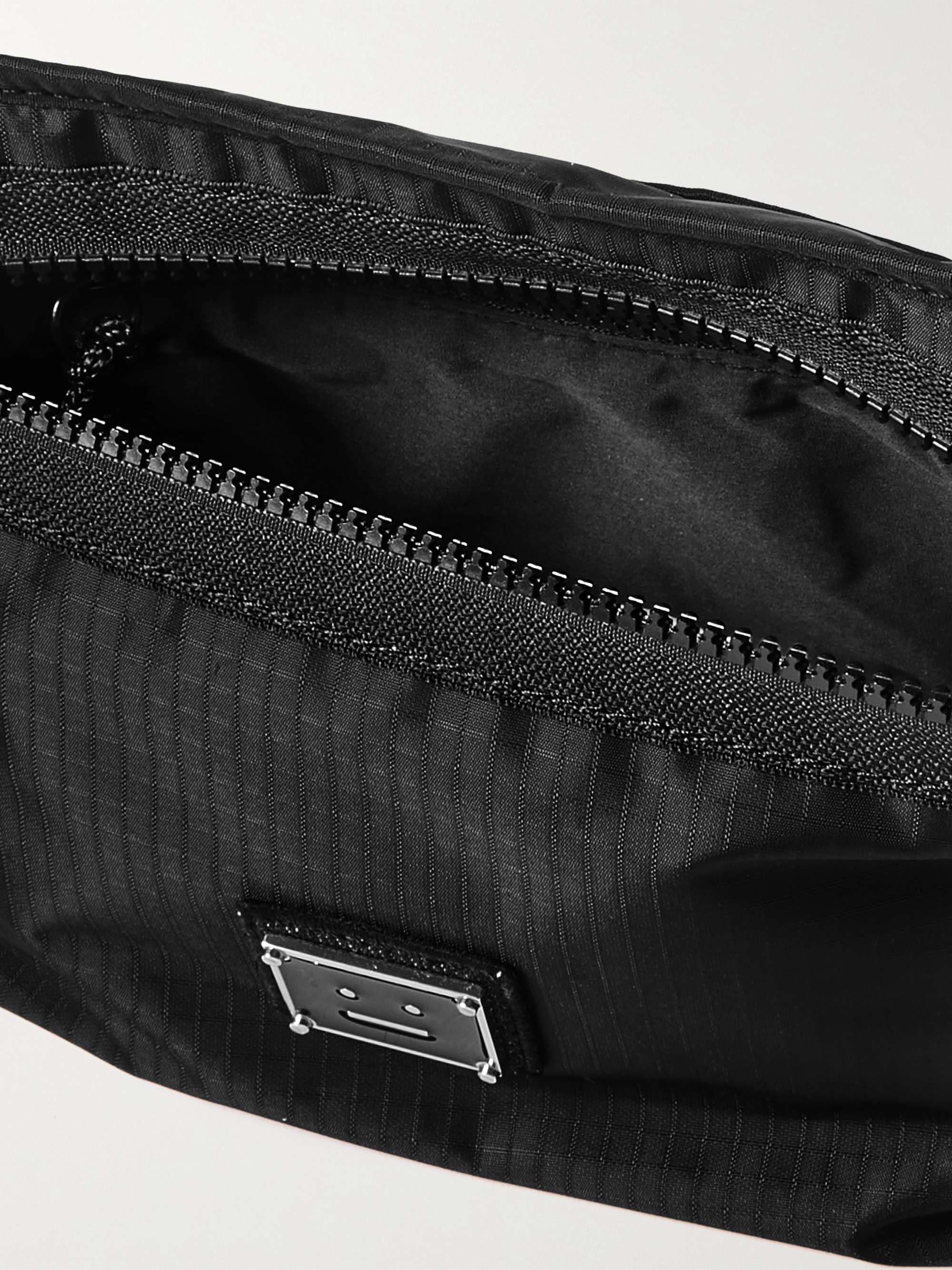 ACNE STUDIOS Logo-Appliquéd Recycled Ripstop Messenger Bag