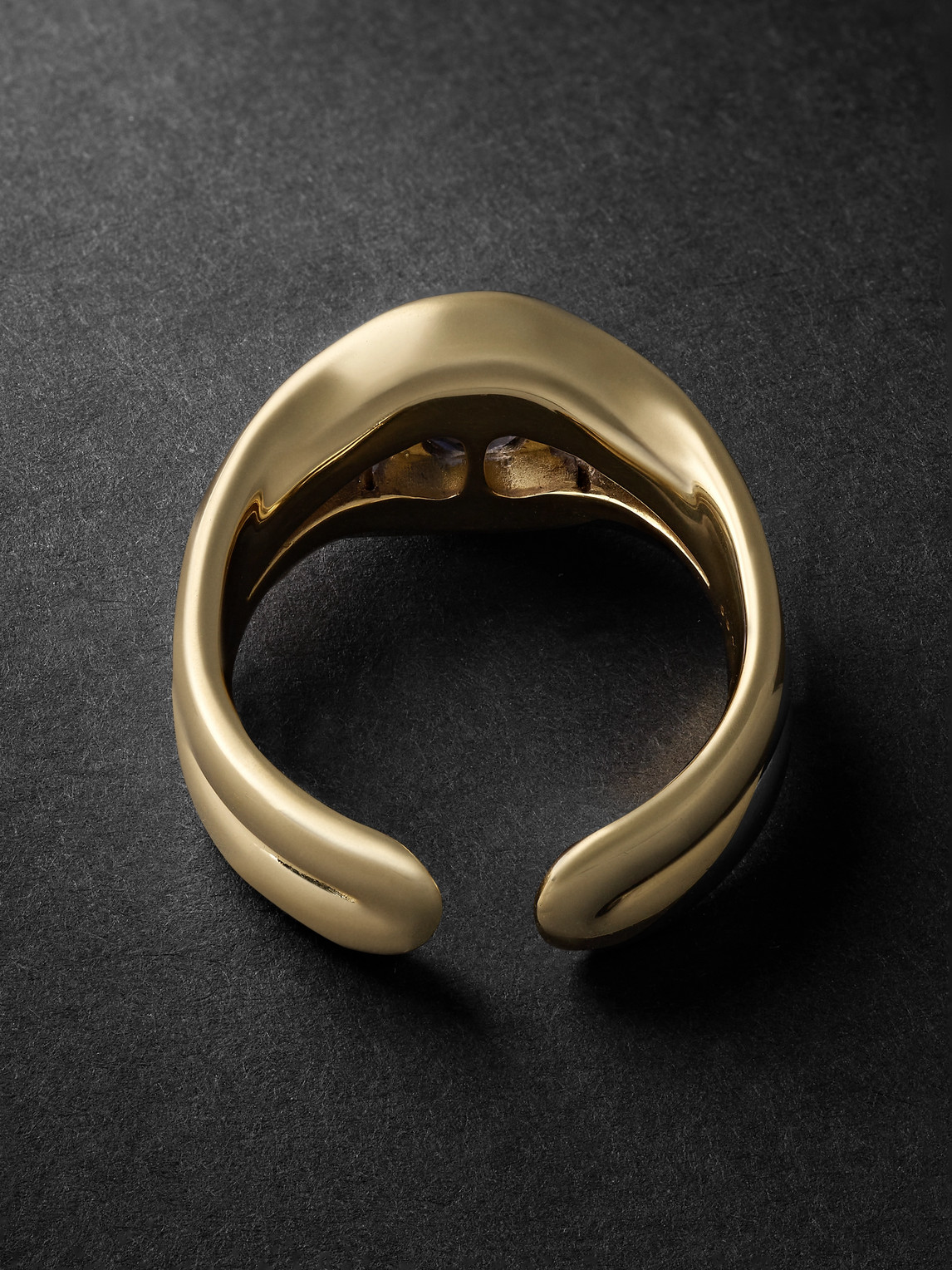 Shop Fernando Jorge Trillion 18-karat Gold Iolite Ring
