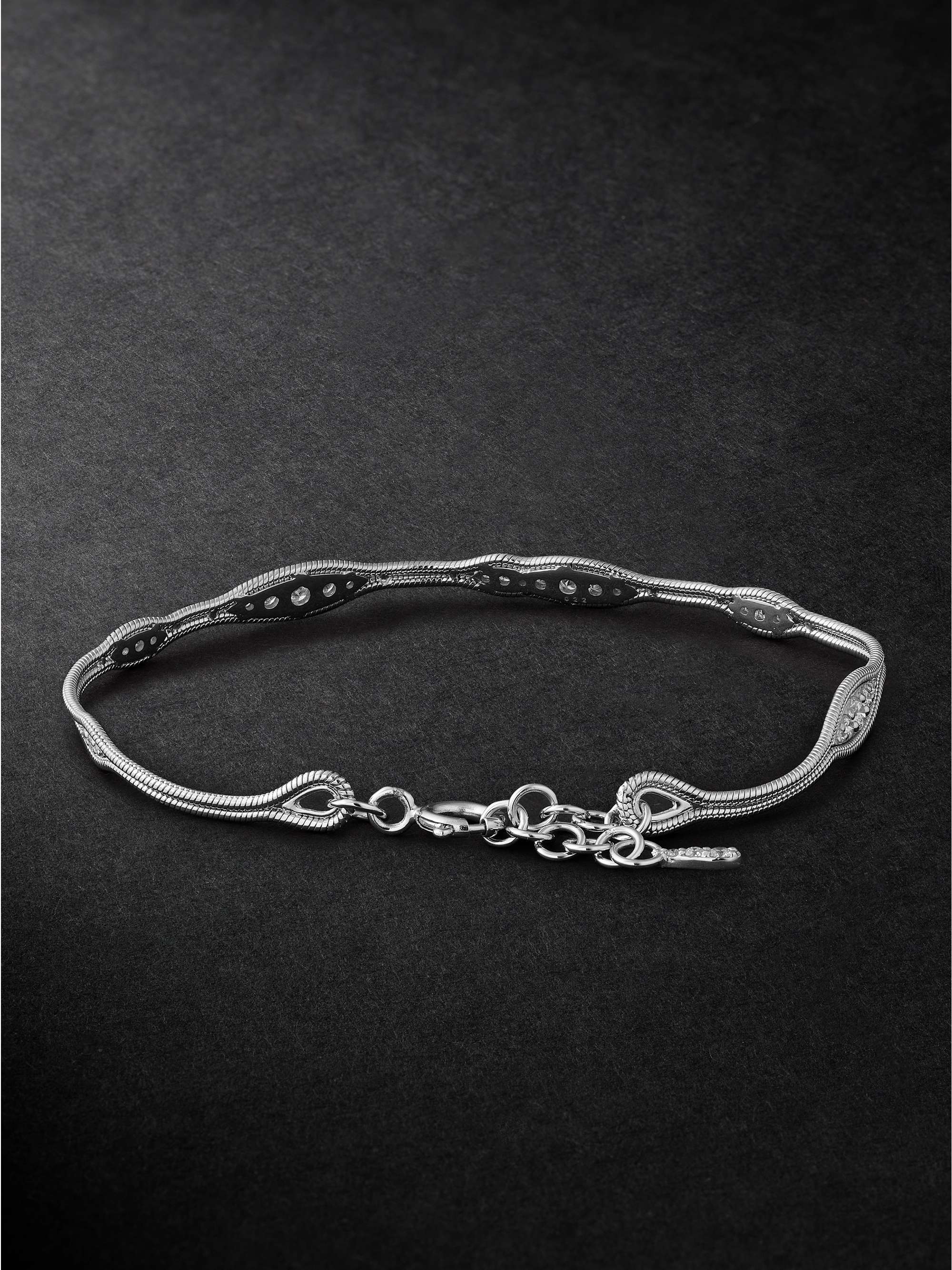 FERNANDO JORGE Fluid 18-Karat Gold Diamond Bracelet