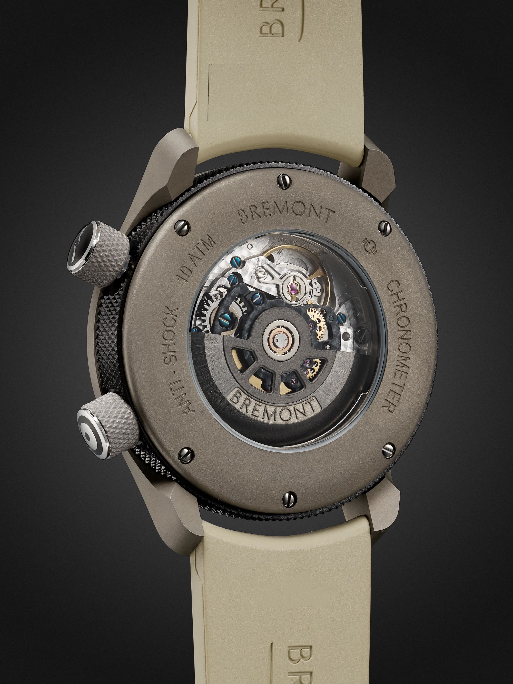 BREMONT MB Savanna Automatic Chronometer 43mm Titanium and Rubber Watch