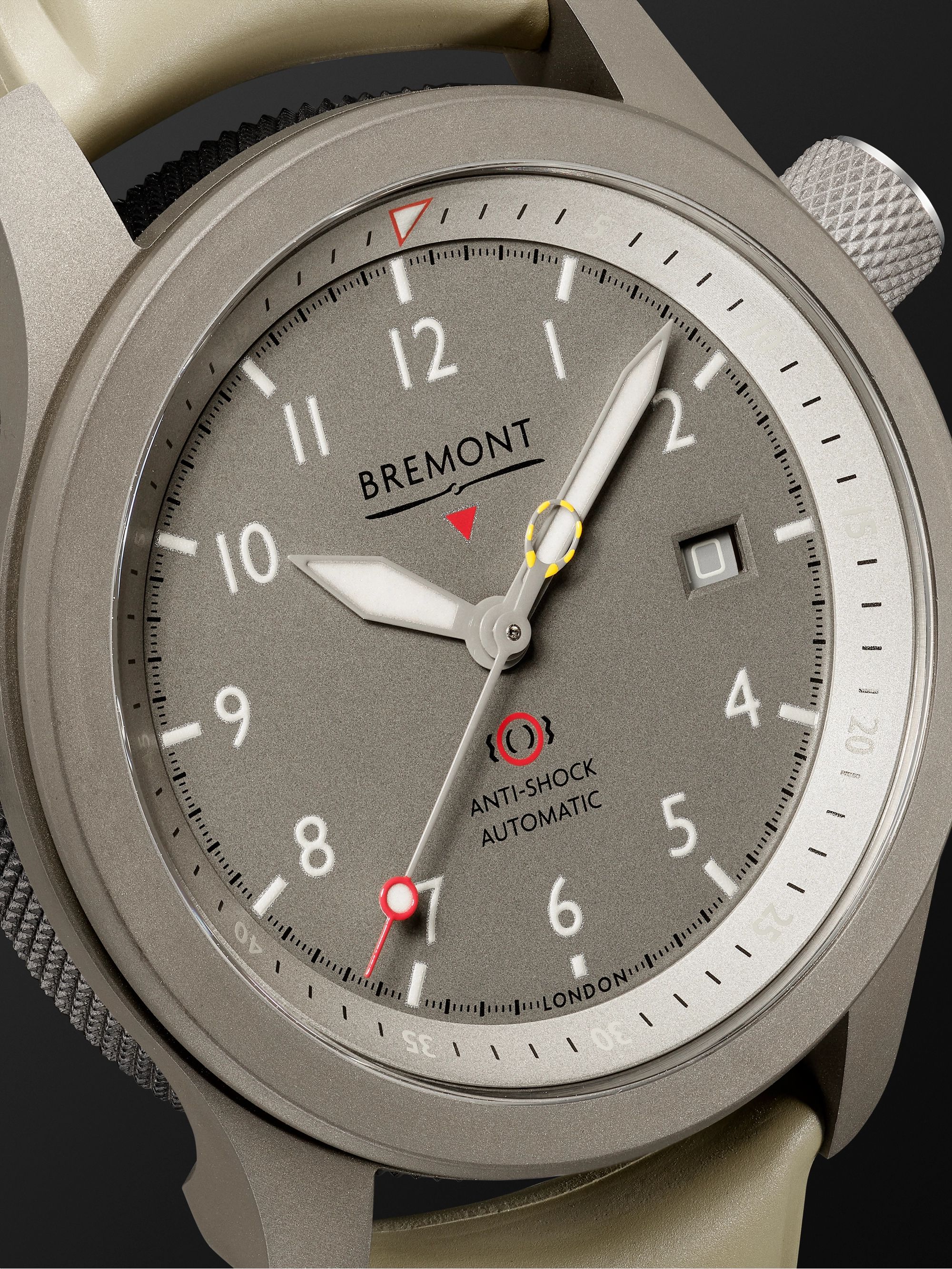 BREMONT MB Savanna Automatic Chronometer 43mm Titanium and Rubber Watch