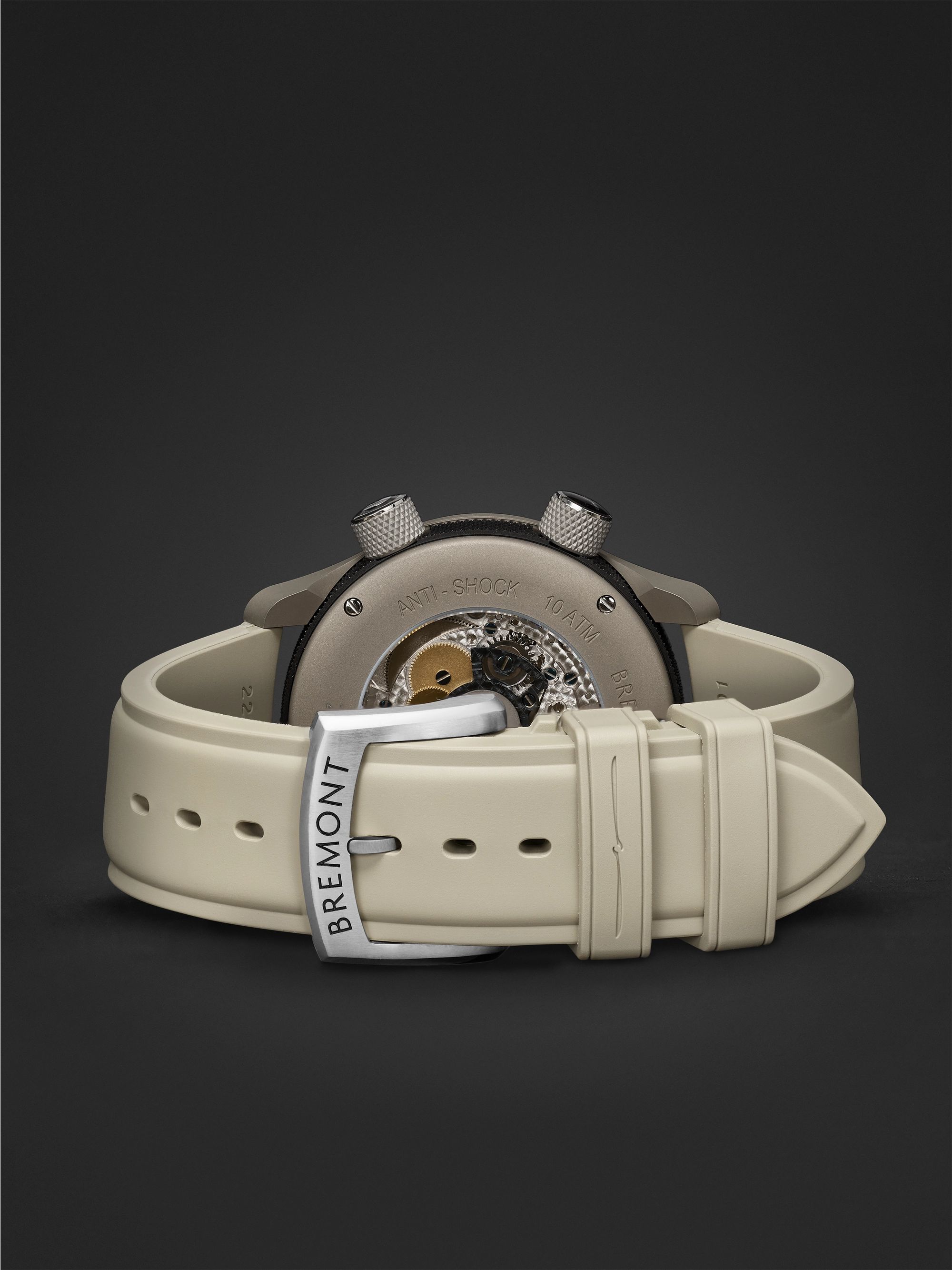 BREMONT MB Savanna Automatic Chronometer 43mm Titanium and Rubber Watch