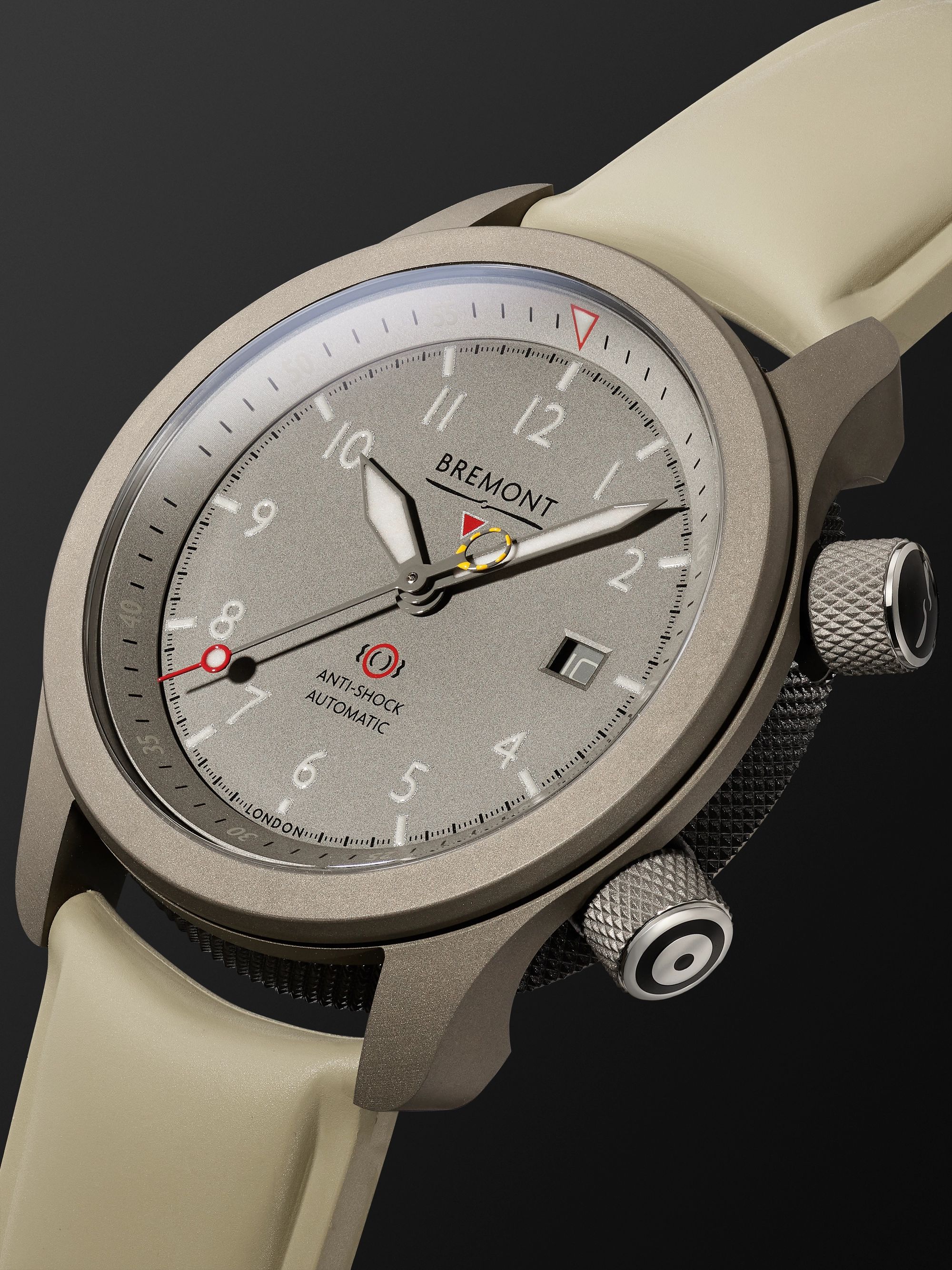 BREMONT MB Savanna Automatic Chronometer 43mm Titanium and Rubber Watch
