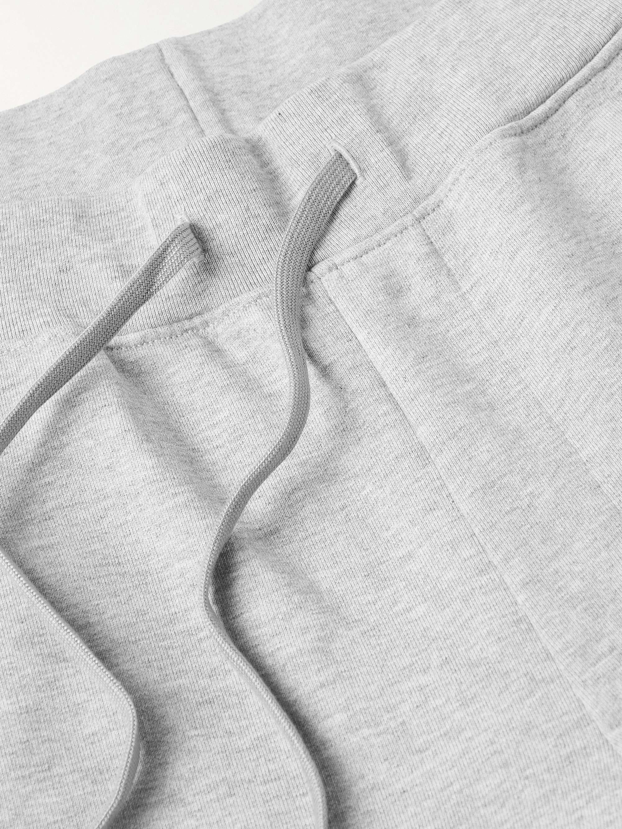 HANDVAERK Slim-Fit Tapered Pima Cotton-Jersey Sweatpants