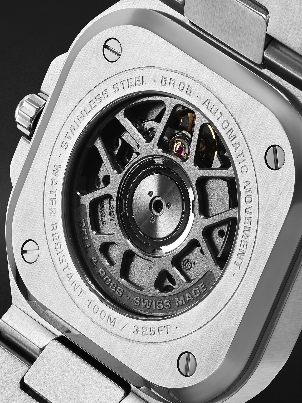  Bell & Ross - Br 05 Automatic 40mm Stainless Steel And Diamond Watch, Ref. No. Br05a-bl-stfld/sst - Men - Black 