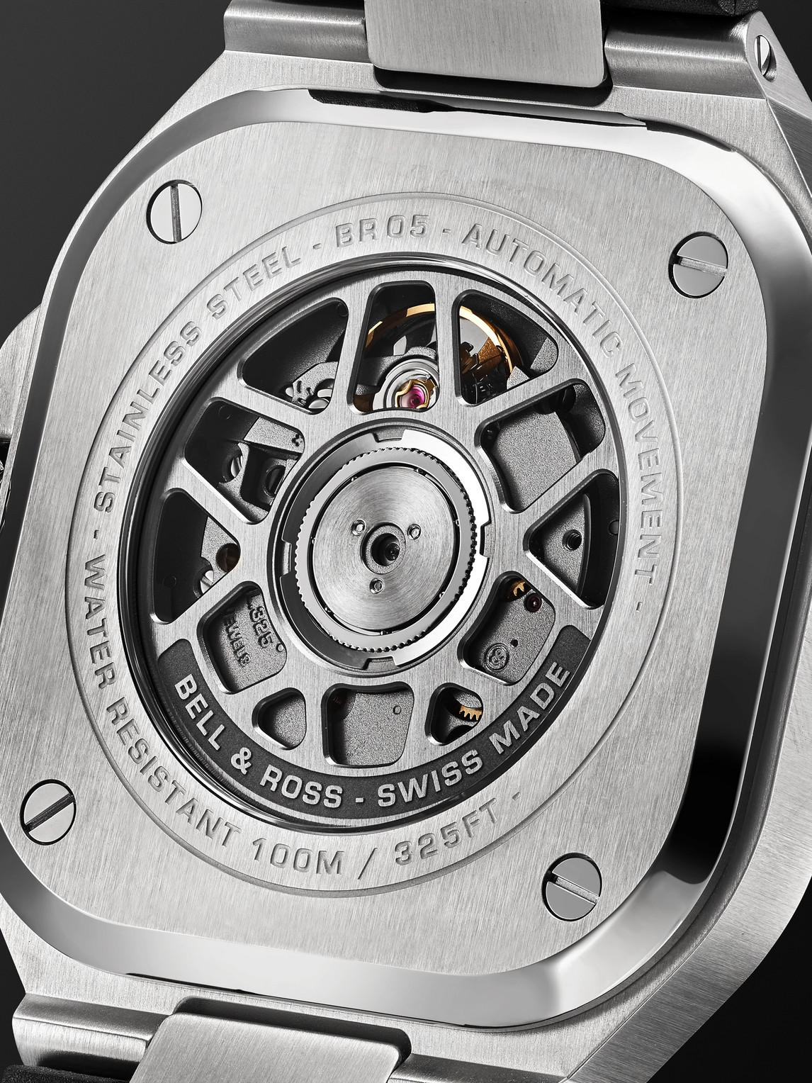  Bell & Ross - Br 05 Automatic Gmt 41mm Stainless Steel And Rubber Watch, Ref. No. Br05g-bl-st/srb - Men - Black 