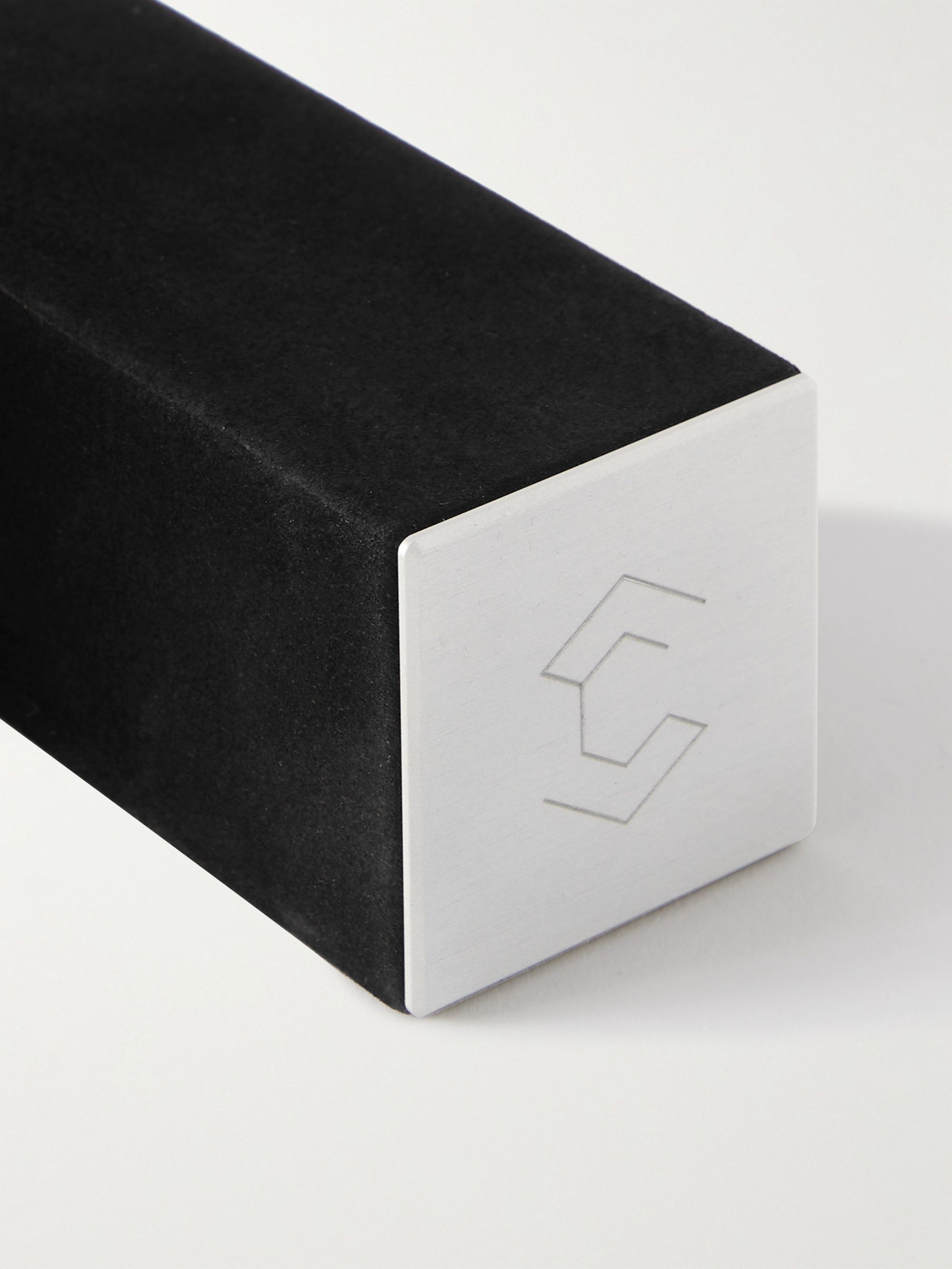 CHARLES SIMON Hudson 1 Nubuck and Aluminium Watch Stand