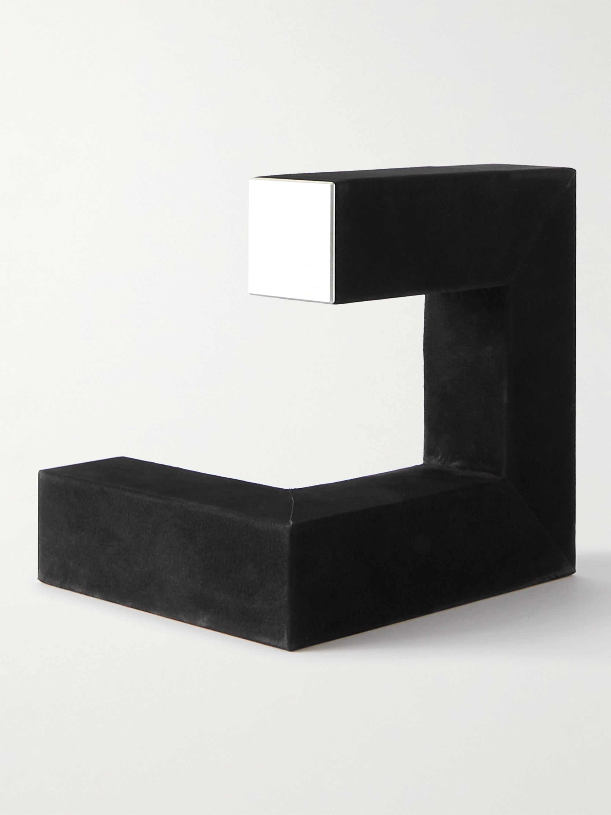 CHARLES SIMON Hudson 1 Nubuck and Aluminium Watch Stand