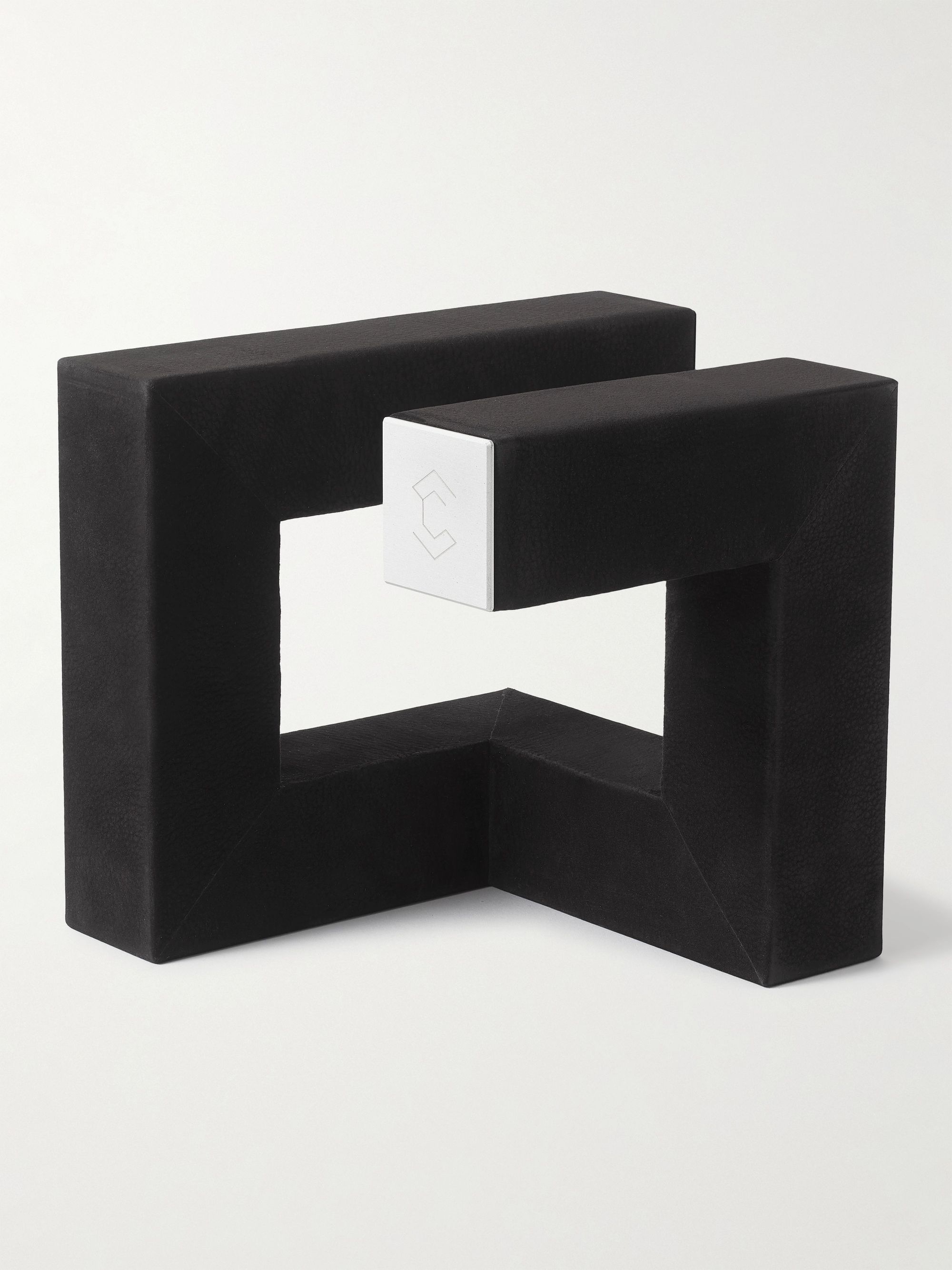 CHARLES SIMON Hudson 3 Nubuck and Aluminium Watch Stand