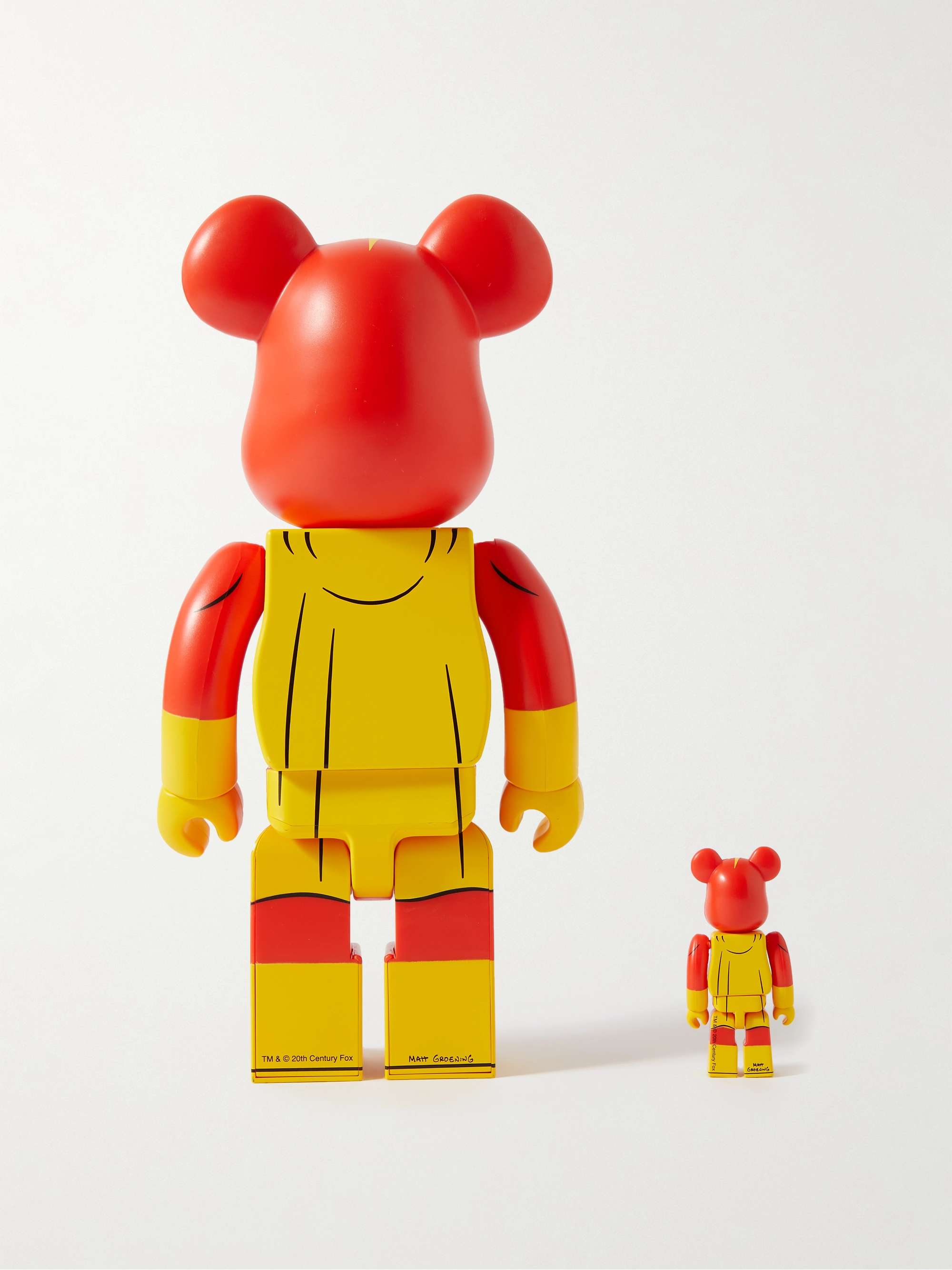 BE@RBRICK + The Simpsons Radioactive Man 1000% Printed PVC Figurine