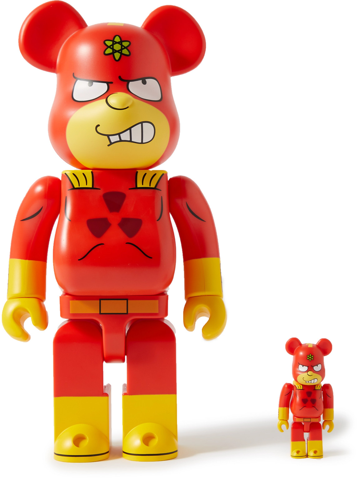 BE@RBRICK - Squid Game Guard △ 100% 400% Printed PVC